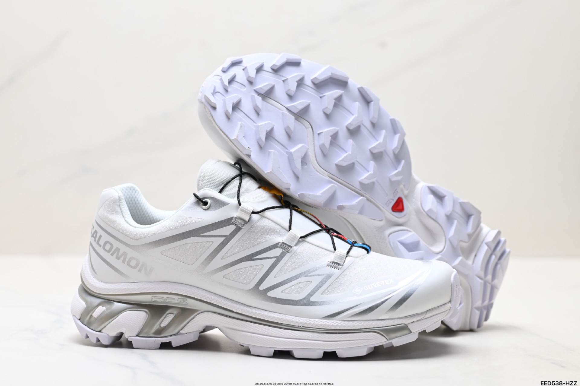 💰370
纯原✅Salomon XA PRO XT-6 GTX萨洛蒙户外越野跑鞋 鞋面采用SENSIFIT贴合技术 全方位贴合包裹脚型 鞋跟部鞋底牵引设计 提供强大的抓地性能 更适应野外崎岖不平的道路 其3D ADVANCED CHASSIS底盘 材料轻量大化 钉齿设计更具稳定性、防护性 鞋底易磨损区运用CONTAGRIP高耐磨材料 应对城市硬质路面长距离跑考验 
货号:475811-25
尺码:36 36.5 37.5 38 38.5 39 40 40.5 41 42 42.5 43 44 45 46.5
ID:EED538-HZZ