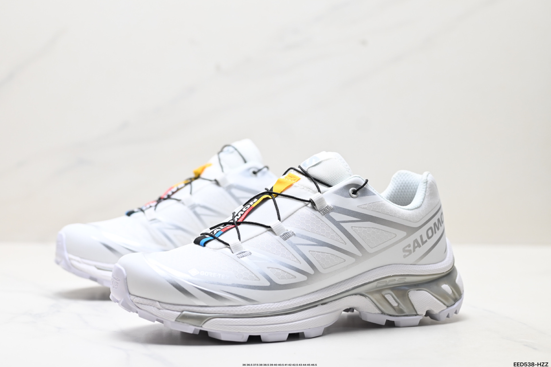 💰370
纯原✅Salomon XA PRO XT-6 GTX萨洛蒙户外越野跑鞋 鞋面采用SENSIFIT贴合技术 全方位贴合包裹脚型 鞋跟部鞋底牵引设计 提供强大的抓地性能 更适应野外崎岖不平的道路 其3D ADVANCED CHASSIS底盘 材料轻量大化 钉齿设计更具稳定性、防护性 鞋底易磨损区运用CONTAGRIP高耐磨材料 应对城市硬质路面长距离跑考验 
货号:475811-25
尺码:36 36.5 37.5 38 38.5 39 40 40.5 41 42 42.5 43 44 45 46.5
ID:EED538-HZZ