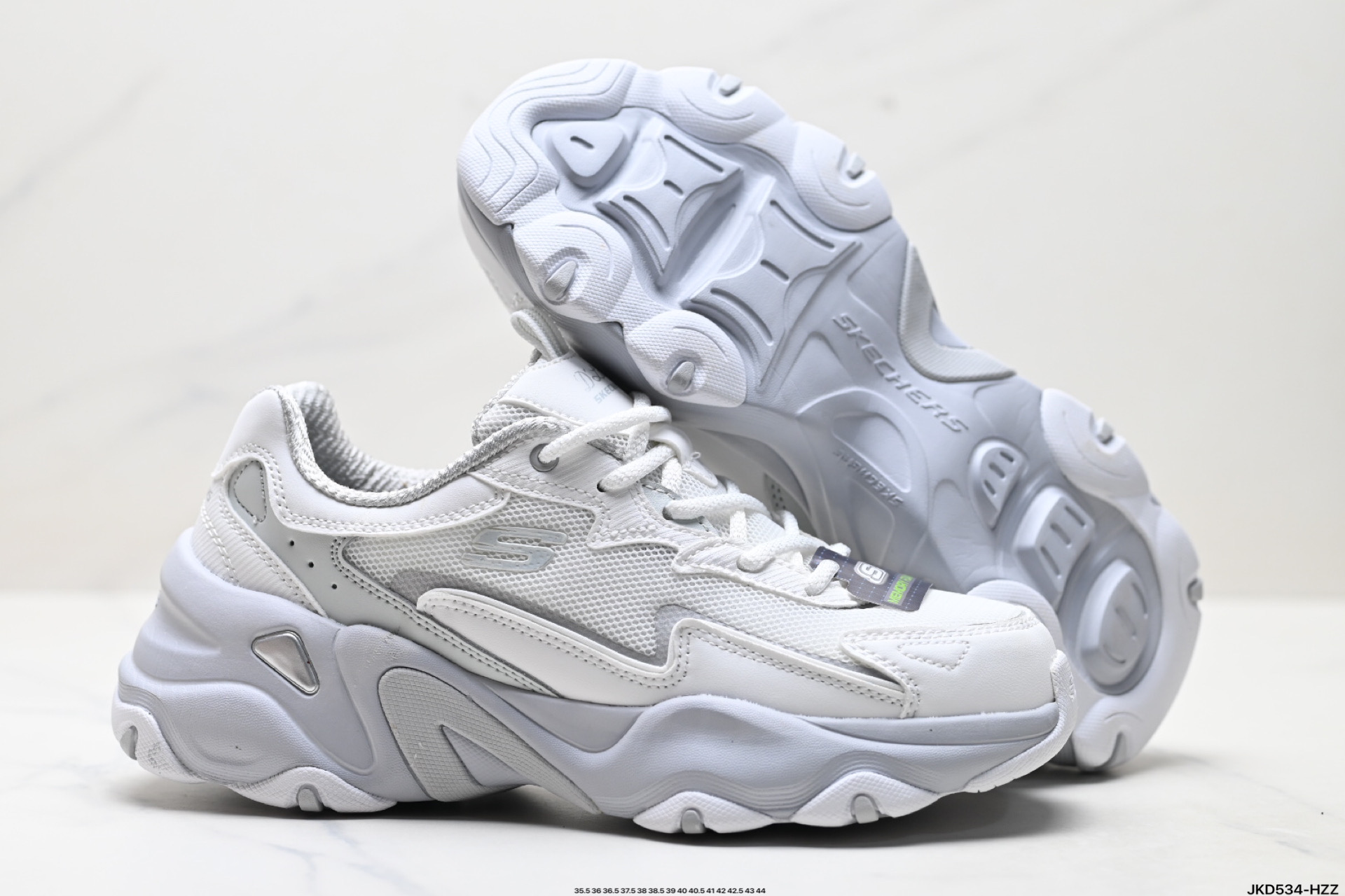 Skechers斯凯奇 D'Lites 糯米熊舒适柔软时尚百搭 低帮老爹鞋 150524
