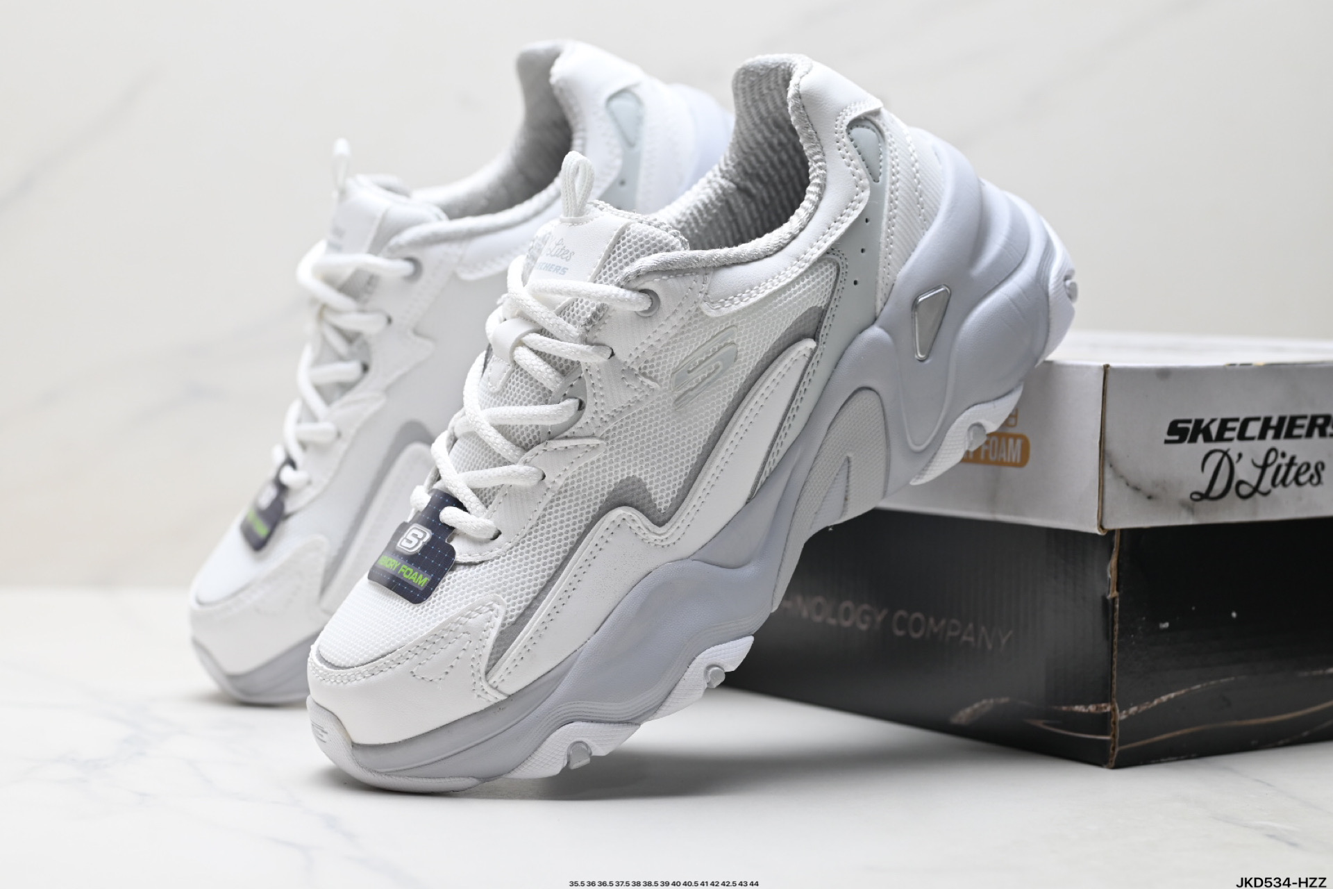 Skechers斯凯奇 D'Lites 糯米熊舒适柔软时尚百搭 低帮老爹鞋 150524