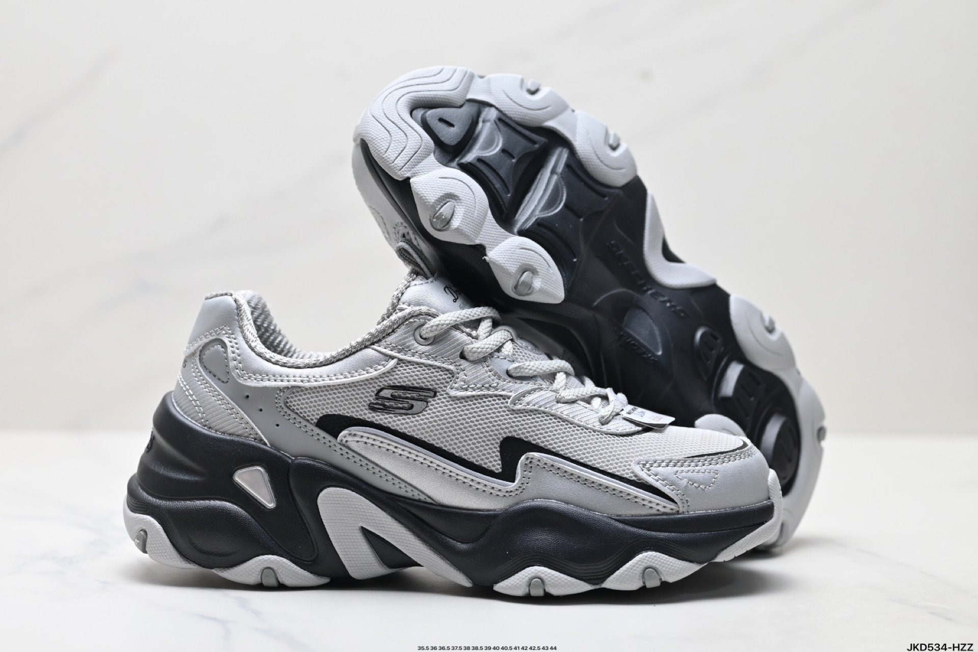 Skechers斯凯奇 D'Lites 糯米熊舒适柔软时尚百搭 低帮老爹鞋 150524