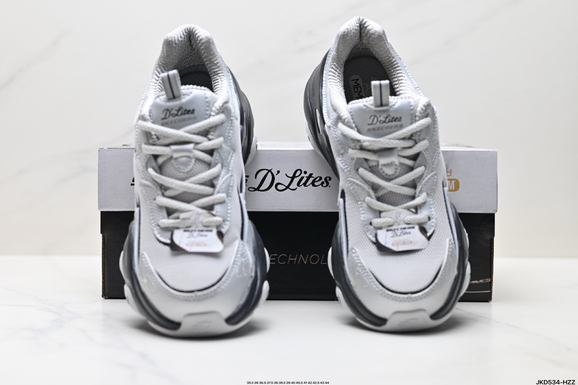 Skechers斯凯奇 D'Lites 糯米熊舒适柔软时尚百搭 低帮老爹鞋 150524