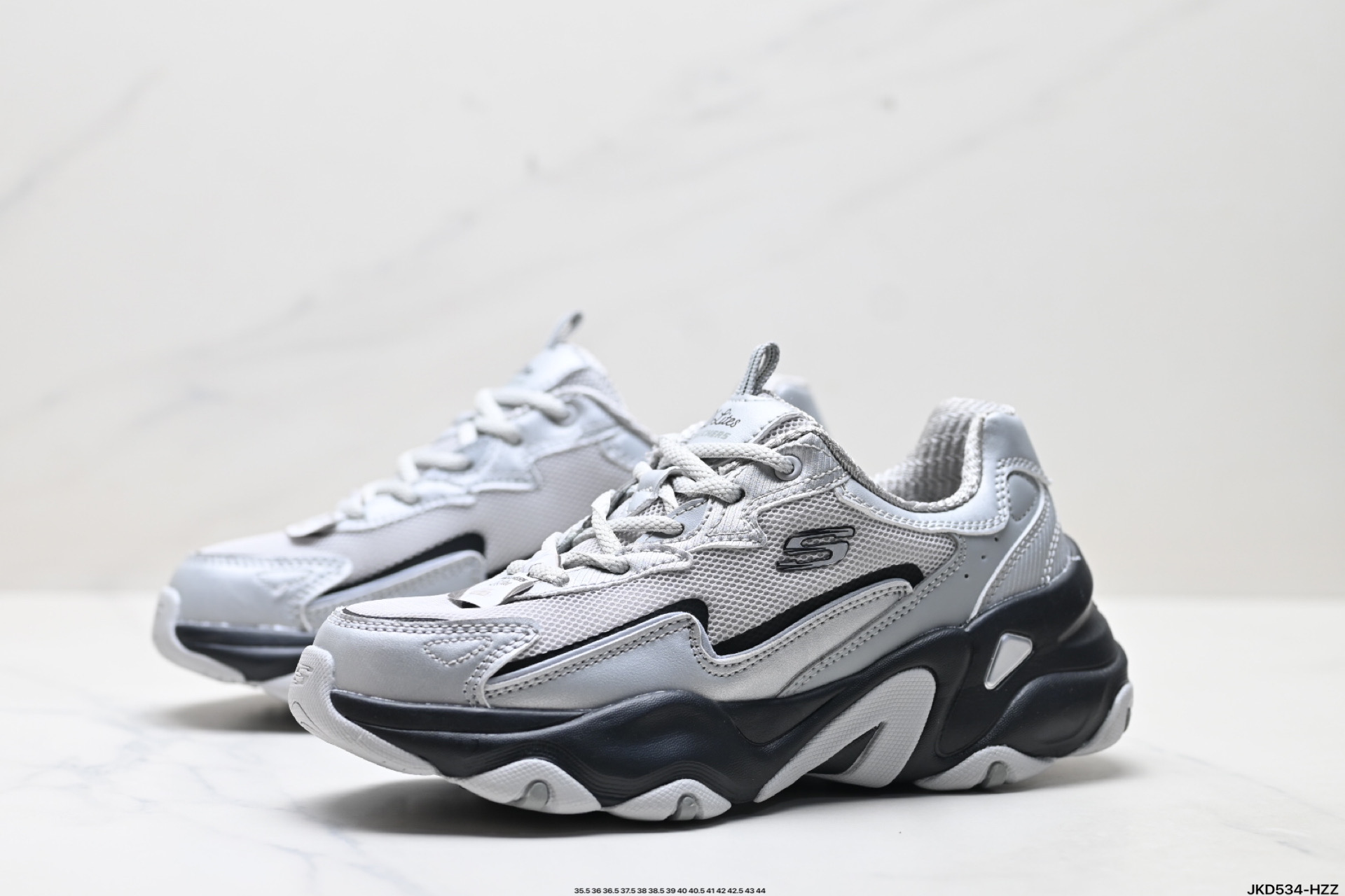Skechers斯凯奇 D'Lites 糯米熊舒适柔软时尚百搭 低帮老爹鞋 150524