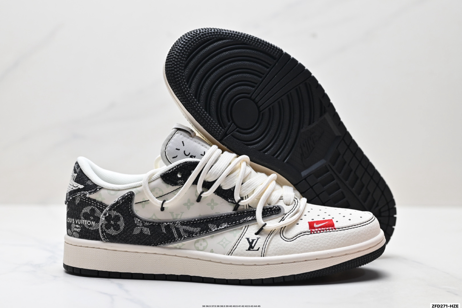 290 Nike Air Jordan 1 x Travis Scott AJ1倒勾 乔一倒钩 ‘DIY’定制 耐克 低帮文化篮球鞋 YX5066-388-Chinese UA Cheap High Quatity Brand Clothes Bags handbags Sneakers wholesale wholesaler seller from China Factory suppliers Fashion Clothing Shoes best Quality Beautiful Price 290 Nike Air Jordan 1 x Travis Scott AJ1倒勾 乔一倒钩 ‘DIY’定制 耐克 低帮文化篮球鞋 YX5066-388