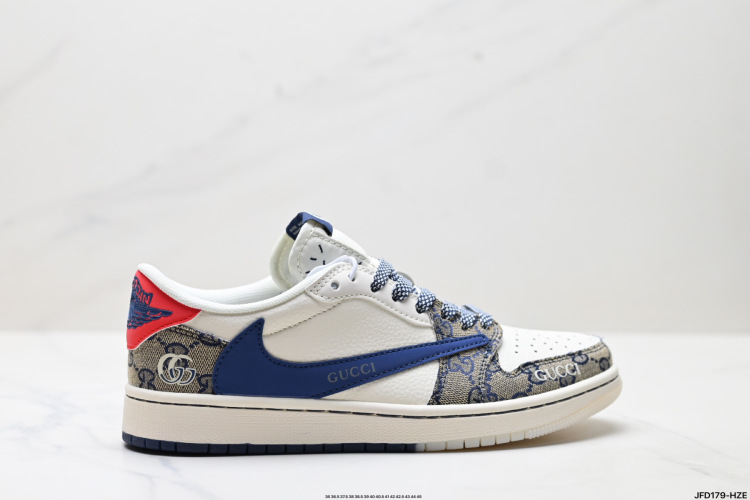 Nike Air Jordan 1 x Travis Scott 'DIY' - Low Top Basketball Shoes 1 Nike Air Jordan 1 x Travis Scott ‘DIY’ – Premium Low Top Basketball Shoes