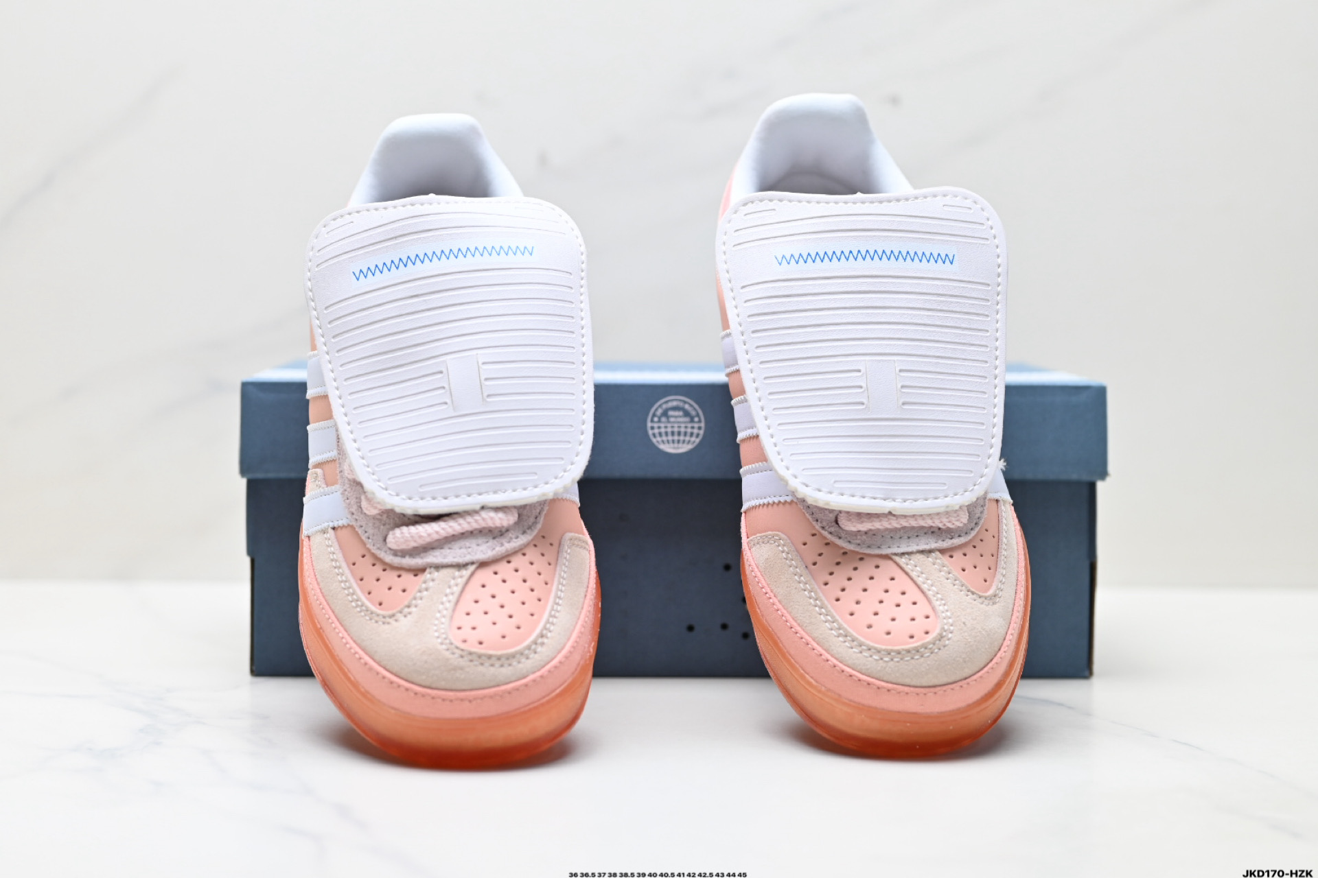 170 Bad Bunny x AdidOriginals Gazelle INdoor 三叶草休闲防滑耐磨低帮板鞋 JS5052-Chinese UA Cheap High Quatity Brand Clothes Bags handbags Sneakers wholesale wholesaler seller from China Factory suppliers Fashion Clothing Shoes best Quality Beautiful Price 170 Bad Bunny x AdidOriginals Gazelle INdoor 三叶草休闲防滑耐磨低帮板鞋 JS5052