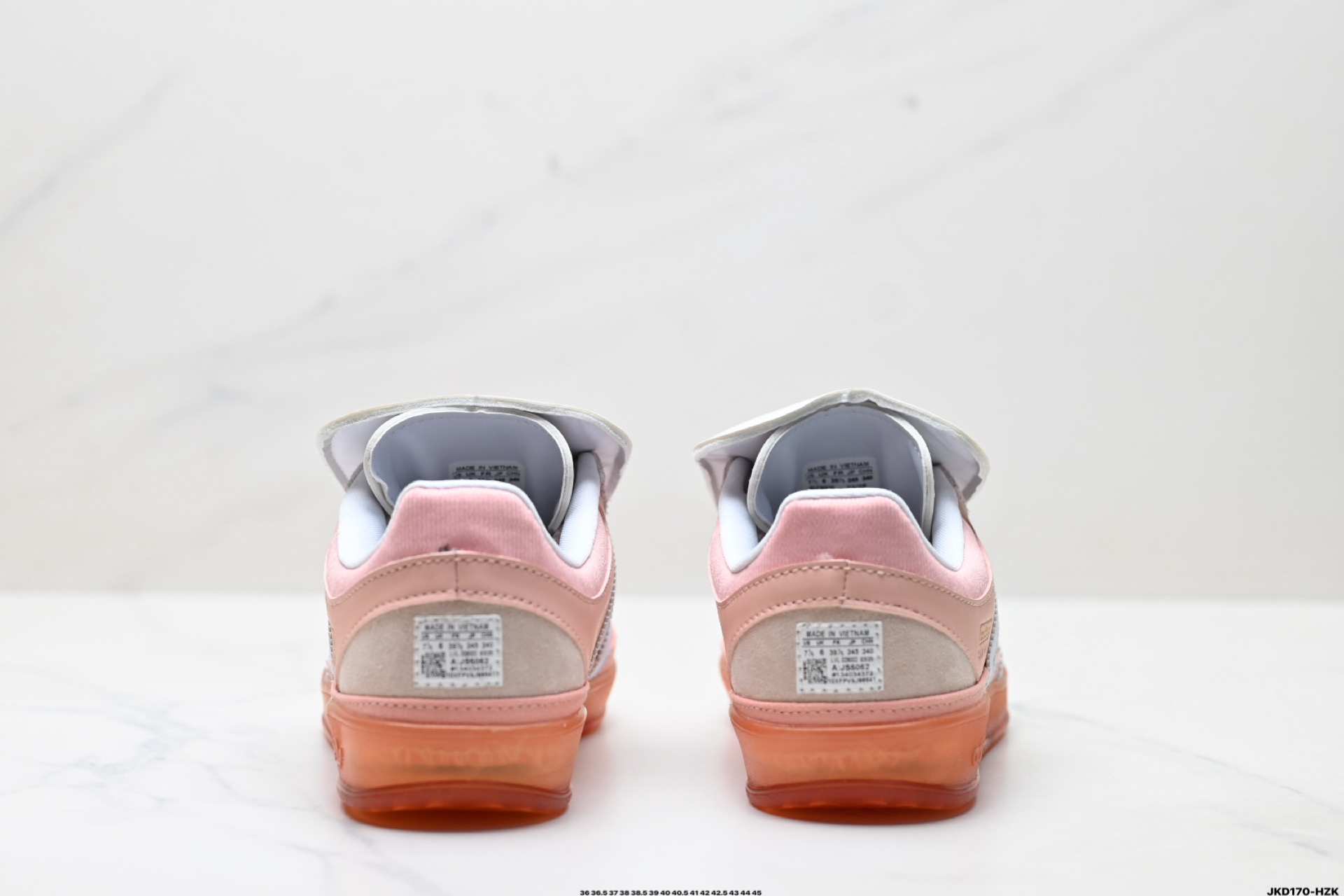 170 Bad Bunny x AdidOriginals Gazelle INdoor 三叶草休闲防滑耐磨低帮板鞋 JS5052-Chinese UA Cheap High Quatity Brand Clothes Bags handbags Sneakers wholesale wholesaler seller from China Factory suppliers Fashion Clothing Shoes best Quality Beautiful Price 170 Bad Bunny x AdidOriginals Gazelle INdoor 三叶草休闲防滑耐磨低帮板鞋 JS5052