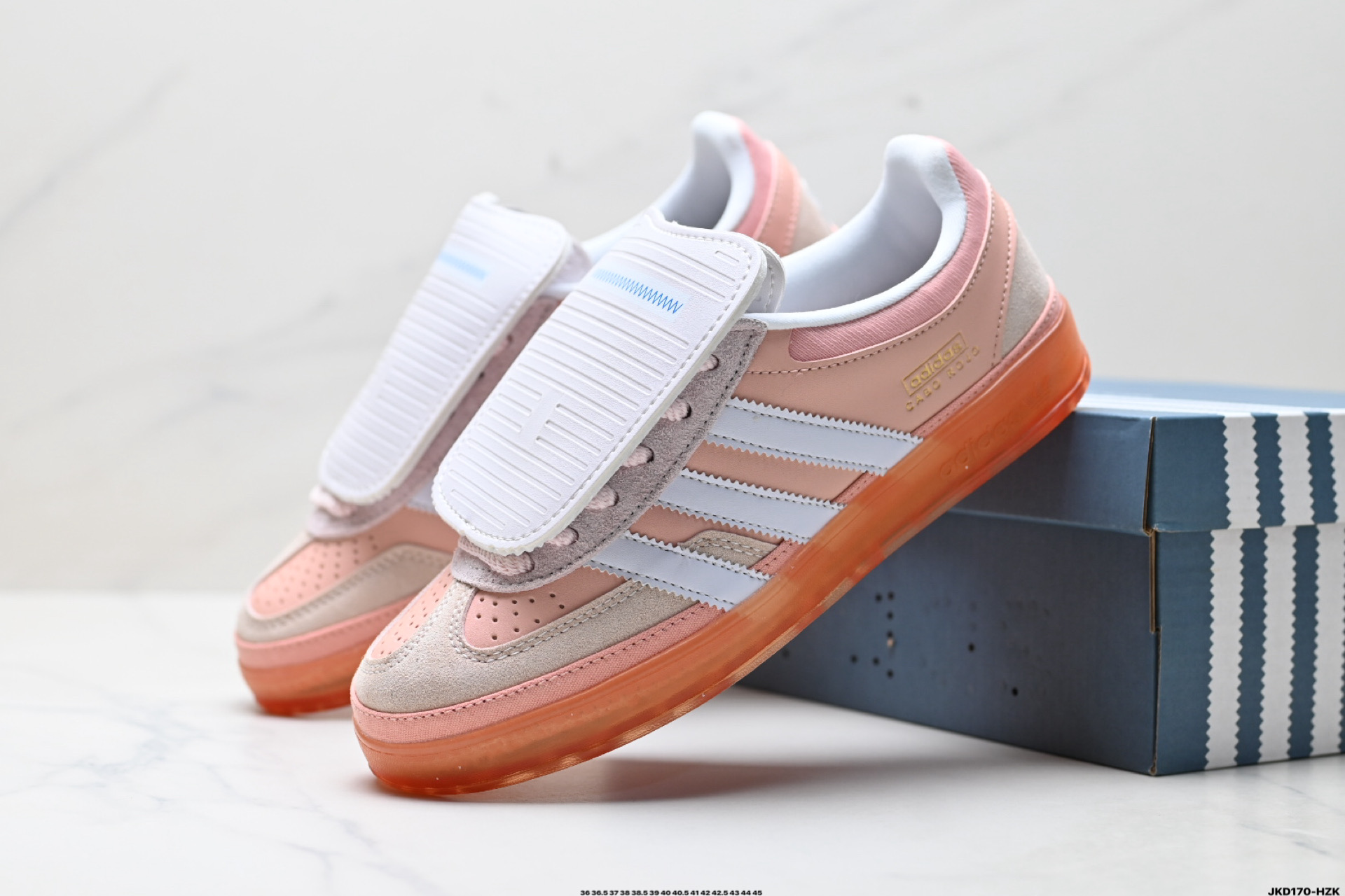 170 Bad Bunny x AdidOriginals Gazelle INdoor 三叶草休闲防滑耐磨低帮板鞋 JS5052-Chinese UA Cheap High Quatity Brand Clothes Bags handbags Sneakers wholesale wholesaler seller from China Factory suppliers Fashion Clothing Shoes best Quality Beautiful Price 170 Bad Bunny x AdidOriginals Gazelle INdoor 三叶草休闲防滑耐磨低帮板鞋 JS5052
