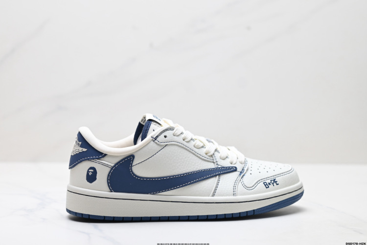 Nike Air Jordan 1 x Travis Scott 'DIY' Custom Low Basketball Shoes 1 Nike Air Jordan 1 x Travis Scott ‘DIY’ Custom Low Basketball Shoes