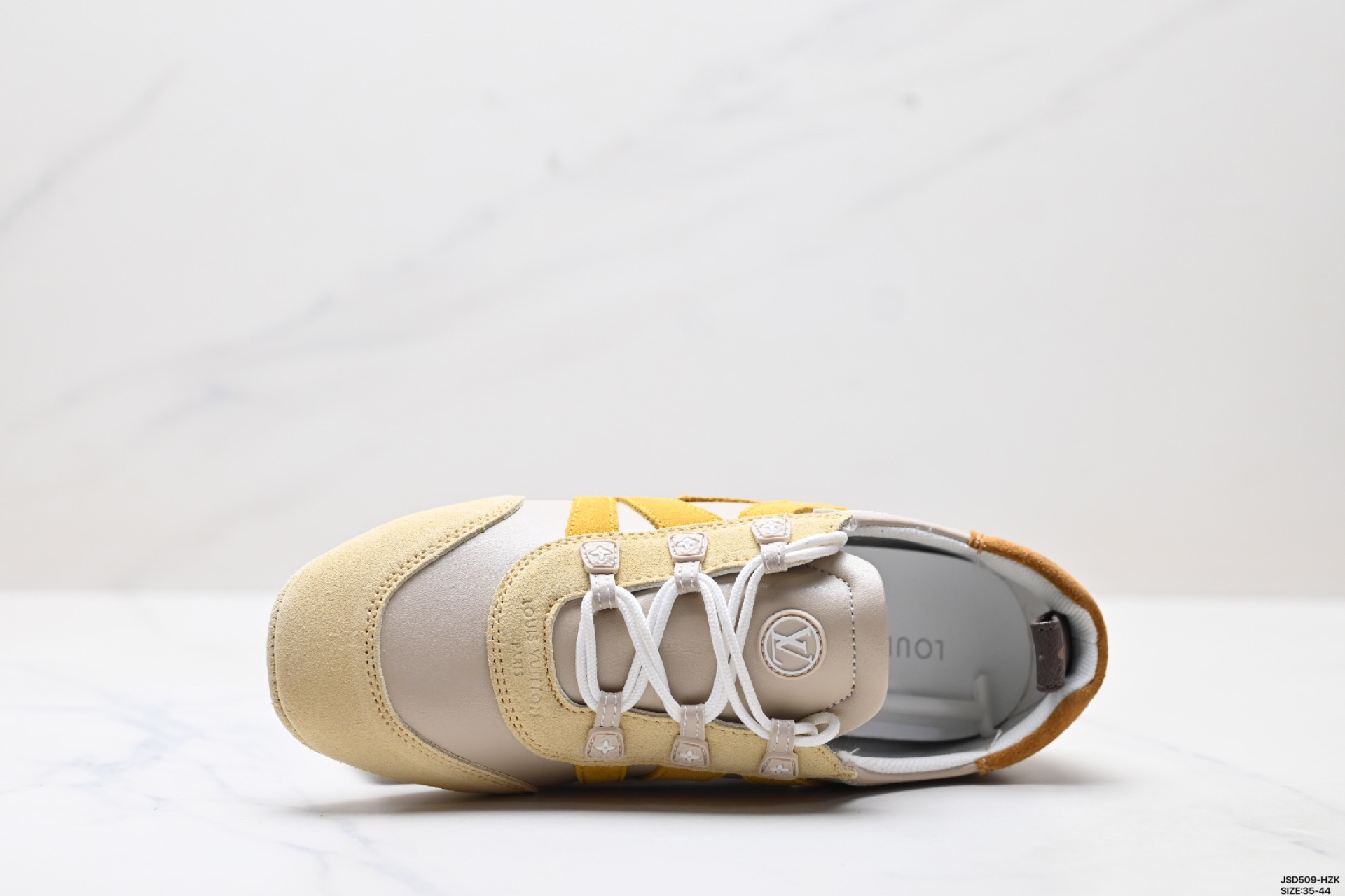 LOUIS VUITTON Sneakerina 德训鞋 芭蕾风 圆头系带薄底鞋 路易威登 生活休闲鞋 1AHNDA