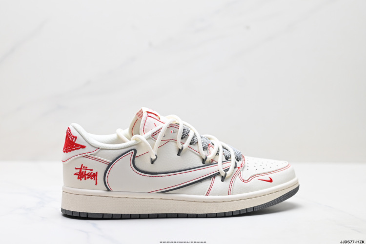 Nike Air Jordan 1 x Travis Scott: Low-Top Basketball Shoes - 'DIY' Edition 1 Nike Air Jordan 1 x Travis Scott ‘DIY’ Low Top Basketball Shoes