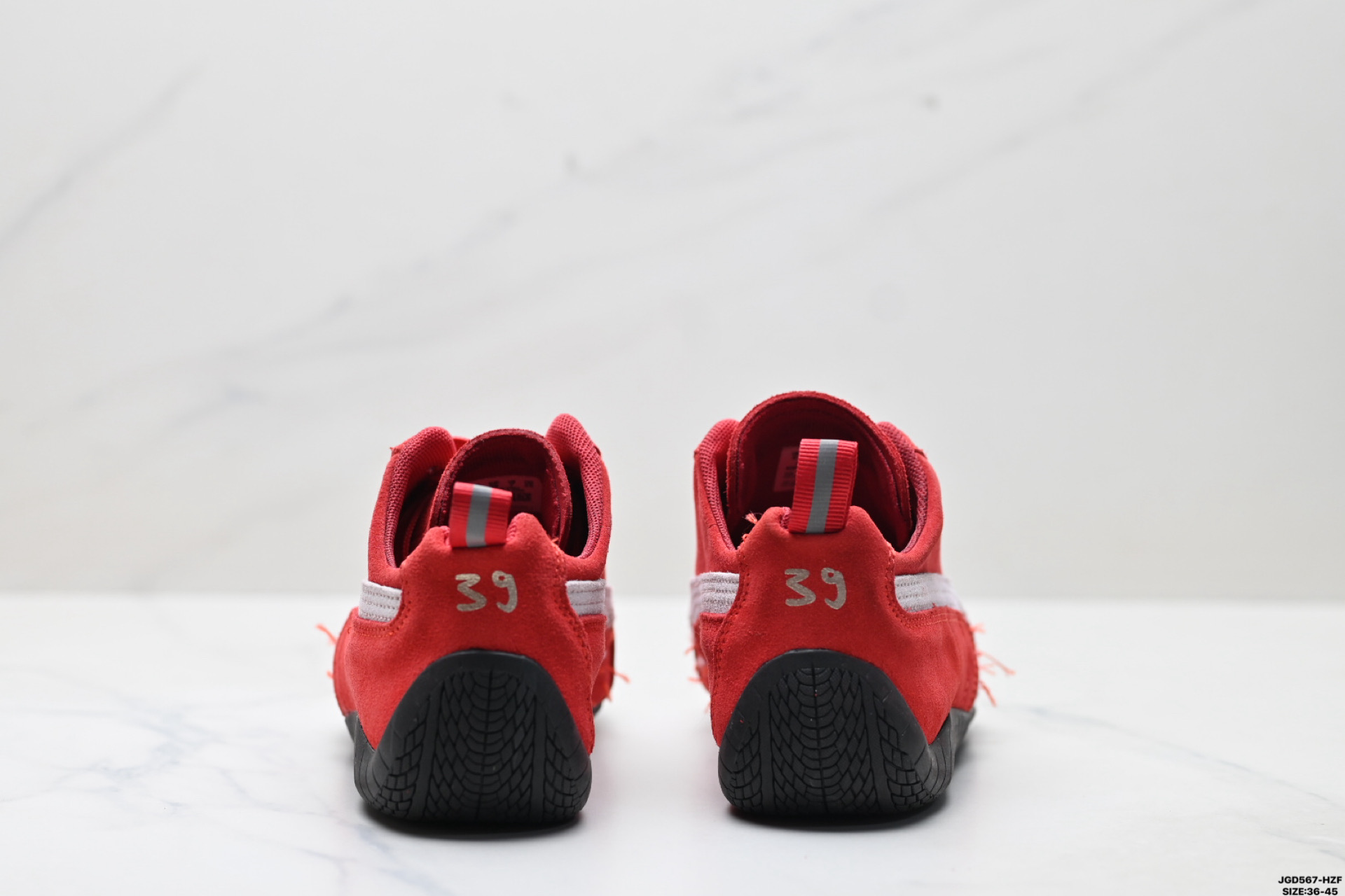 PUMA 彪马 x Balenciaga巴黎世家 Speedcat 系列 薄底鞋 牛皮绒面革 圆头做旧磨损 低帮 生活休闲鞋  406519-03
