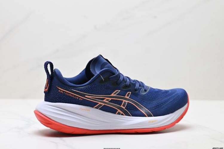 Asics Gel-Nimbus 27: נעלי ריצה נוחות, מונעות החלקה ועמידות לאורך זמן 1 Asics Gel-Nimbus 27: נעלי ריצה נוחות, מונעות החלקה ועמידות לאורך זמן