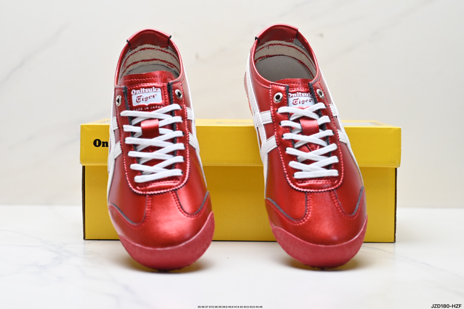 Onitsuka Tiger Mexico 66 Deluxe: Zapatillas Artesanales de Lujo en Rojo 8 i1753374930300 8412 0 6