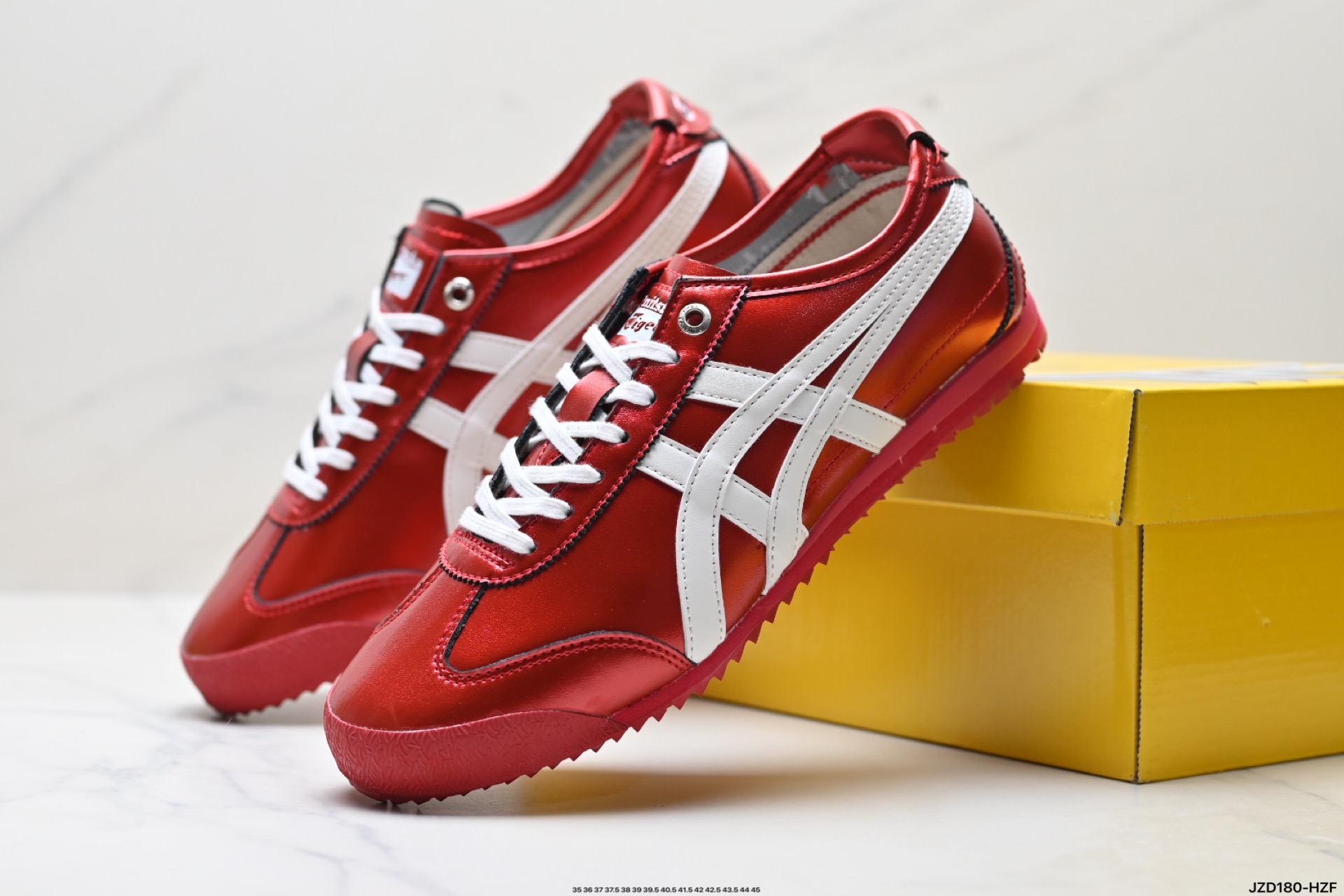 Onitsuka Tiger Mexico 66 Deluxe: Zapatillas Artesanales de Lujo en Rojo 9 i1753374930301 7460 0 7