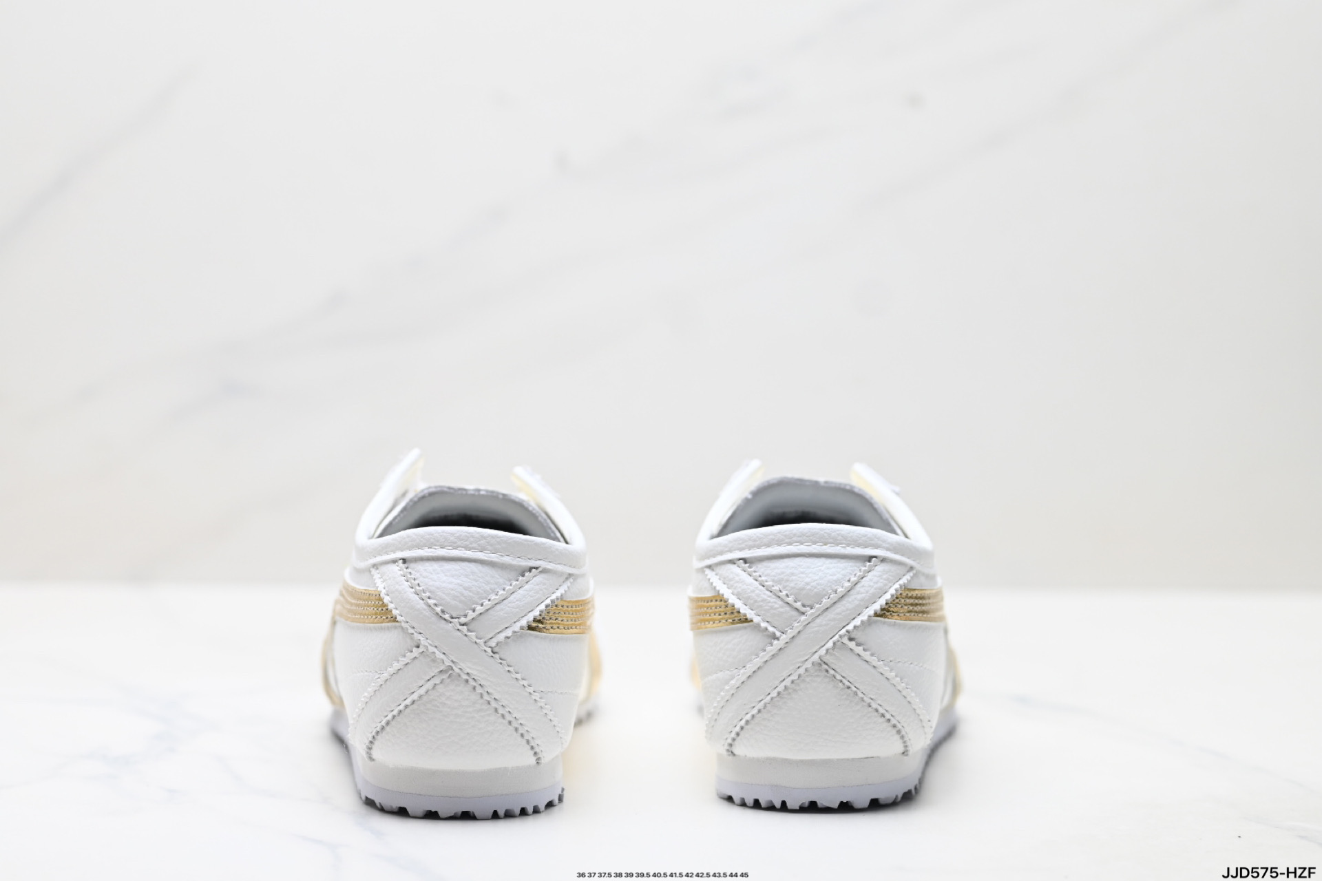 Onitsuka Tiger Mexico 66 Deluxe: Zapatillas Artesanales en Blanco y Dorado 7 i1753376156496 8126 0 5
