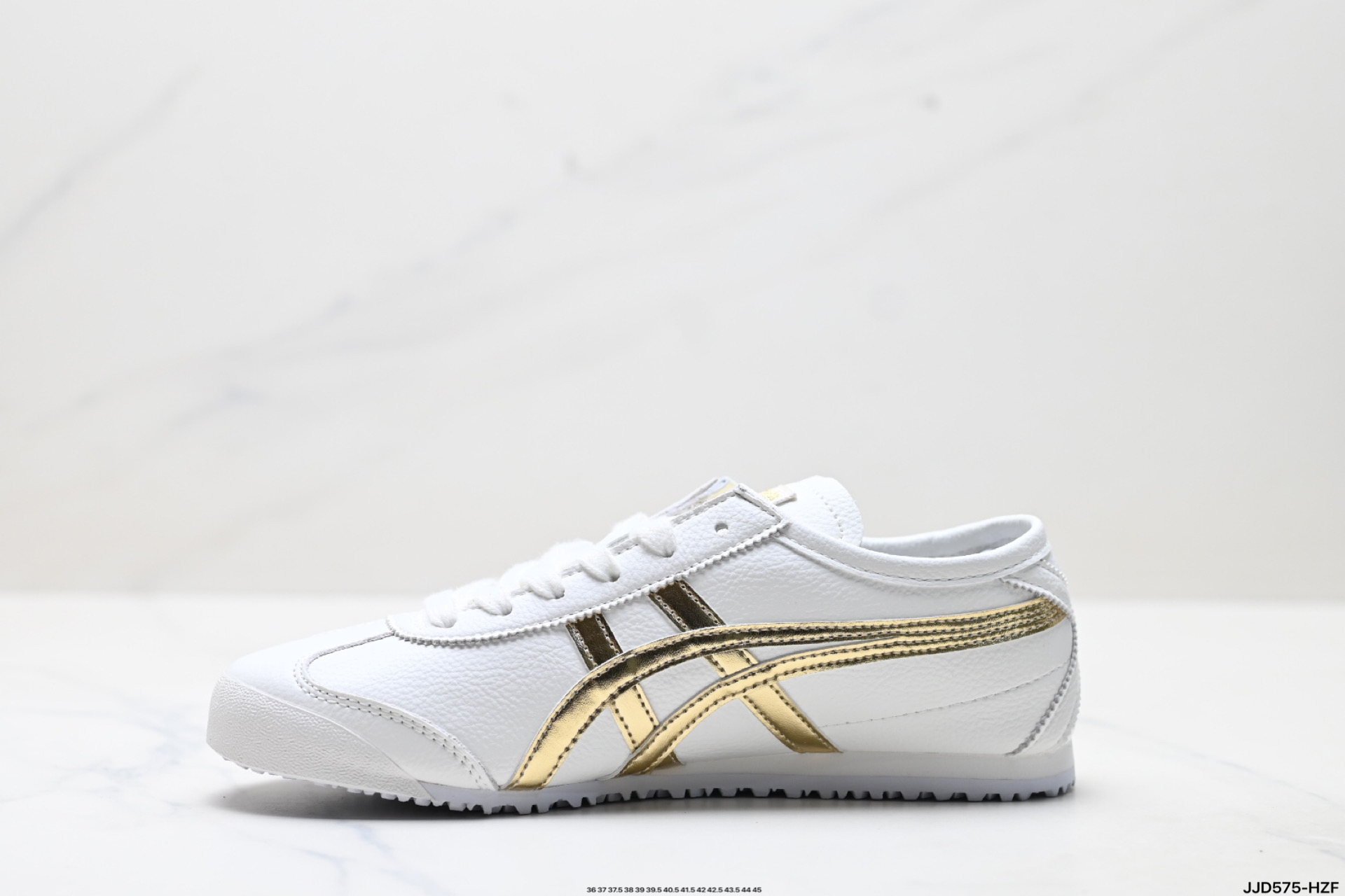 Onitsuka Tiger Mexico 66 Deluxe: Zapatillas Artesanales en Blanco y Dorado 4 i1753376156976 4841 0 2