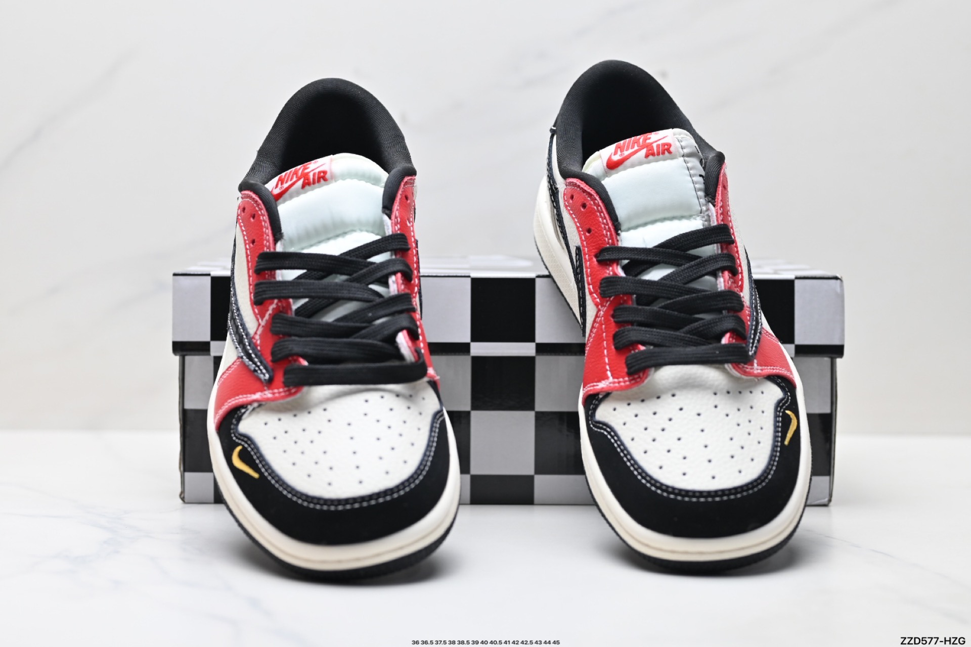 260 Nike Air Jordan 1 x Travis Scott AJ1倒勾 乔一倒钩 ‘DIY’定制 耐克 低帮文化篮球鞋 XB1979-013-Chinese UA Cheap High Quatity Brand Clothes Bags handbags Sneakers wholesale wholesaler seller from China Factory suppliers Fashion Clothing Shoes best Quality Beautiful Price 260 Nike Air Jordan 1 x Travis Scott AJ1倒勾 乔一倒钩 ‘DIY’定制 耐克 低帮文化篮球鞋 XB1979-013