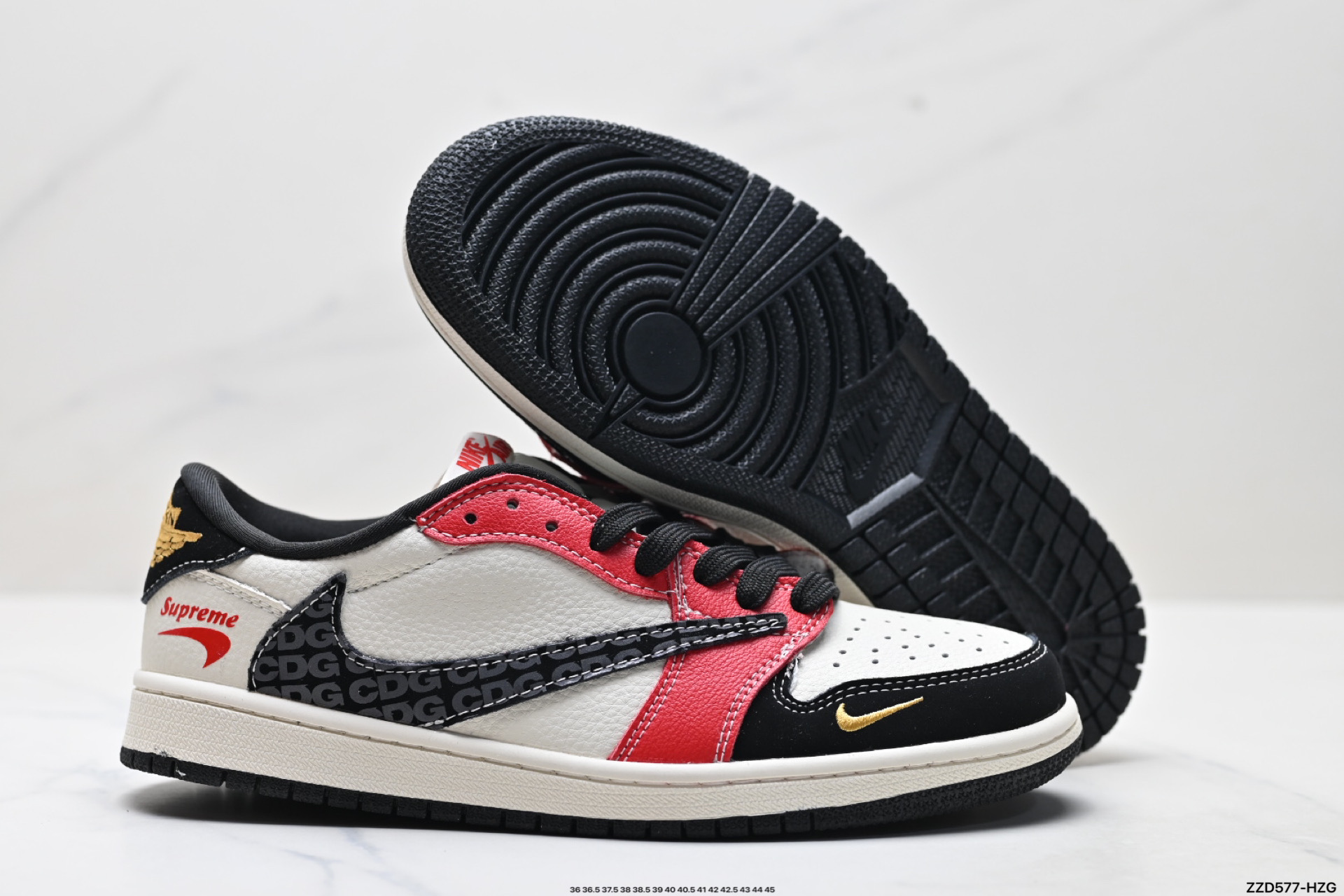 260 Nike Air Jordan 1 x Travis Scott AJ1倒勾 乔一倒钩 ‘DIY’定制 耐克 低帮文化篮球鞋 XB1979-013-Chinese UA Cheap High Quatity Brand Clothes Bags handbags Sneakers wholesale wholesaler seller from China Factory suppliers Fashion Clothing Shoes best Quality Beautiful Price 260 Nike Air Jordan 1 x Travis Scott AJ1倒勾 乔一倒钩 ‘DIY’定制 耐克 低帮文化篮球鞋 XB1979-013