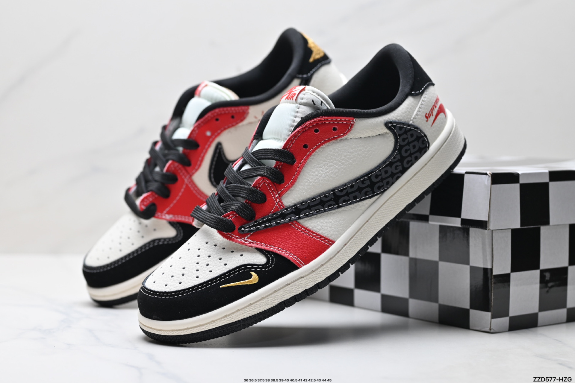 260 Nike Air Jordan 1 x Travis Scott AJ1倒勾 乔一倒钩 ‘DIY’定制 耐克 低帮文化篮球鞋 XB1979-013-Chinese UA Cheap High Quatity Brand Clothes Bags handbags Sneakers wholesale wholesaler seller from China Factory suppliers Fashion Clothing Shoes best Quality Beautiful Price 260 Nike Air Jordan 1 x Travis Scott AJ1倒勾 乔一倒钩 ‘DIY’定制 耐克 低帮文化篮球鞋 XB1979-013