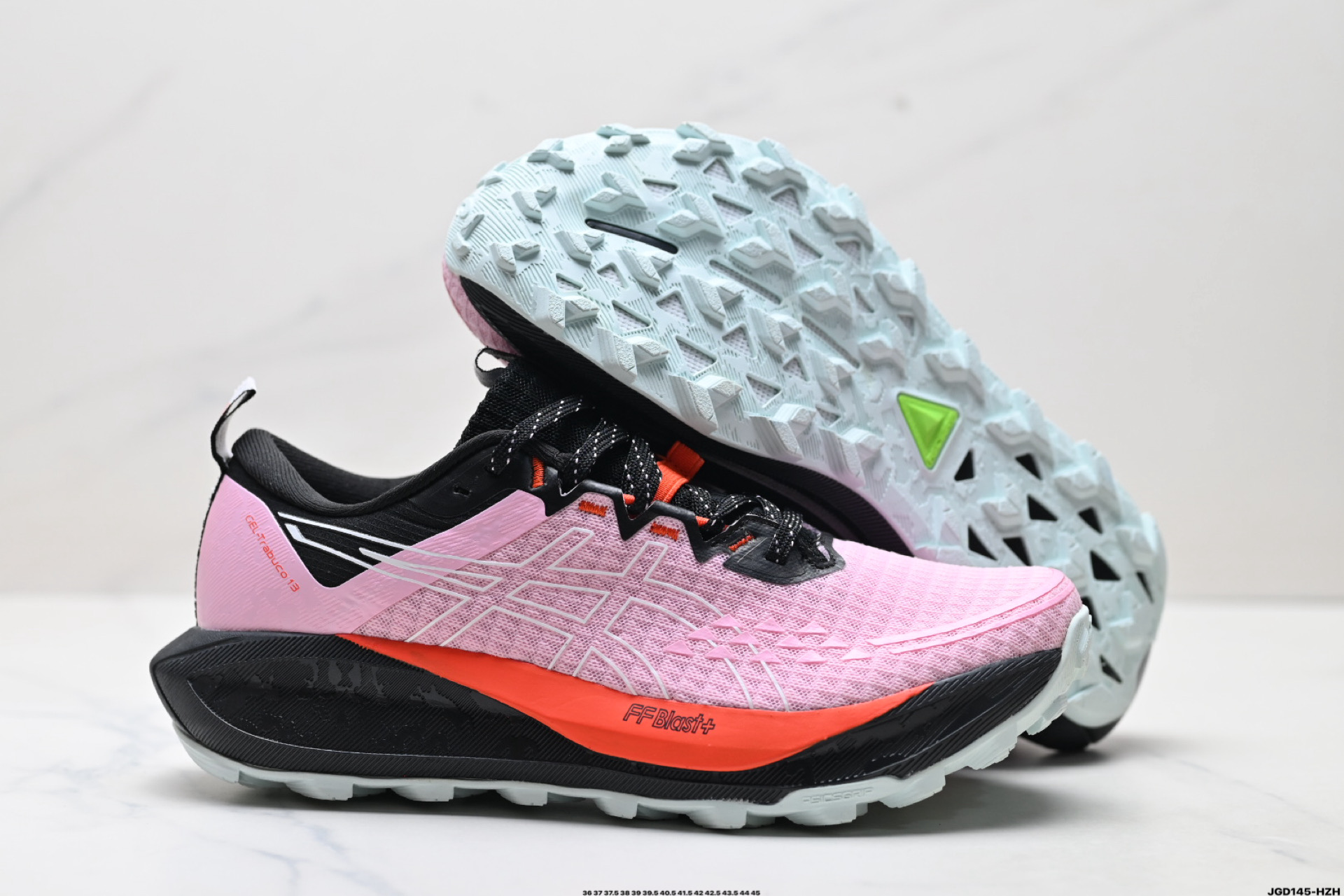 ASICS GEL-TRABUCO 13 亚瑟士 网面透气 耐磨 越野跑步鞋 1011B973-001