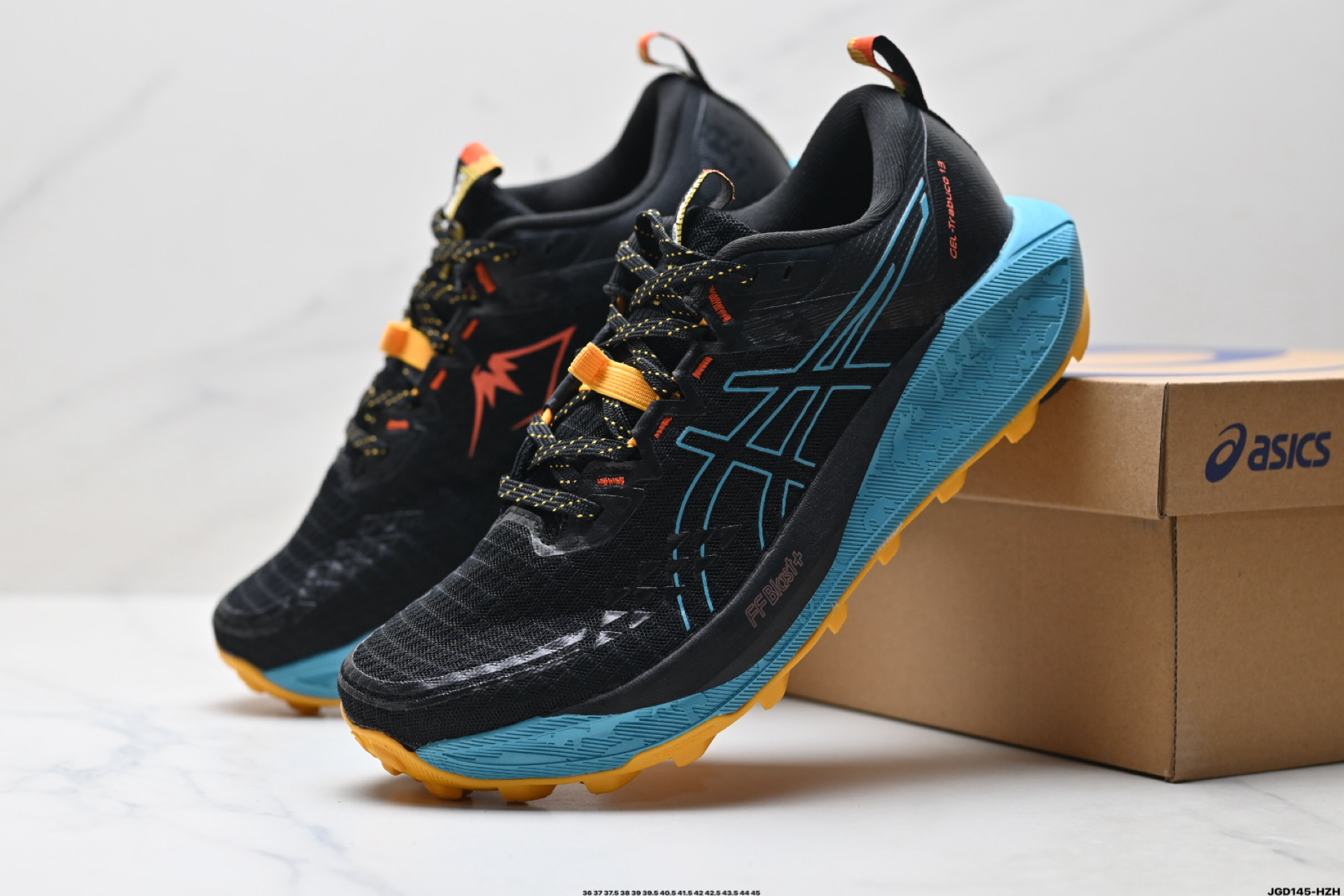 ASICS GEL-TRABUCO 13 亚瑟士 网面透气 耐磨 越野跑步鞋 1011B973-001