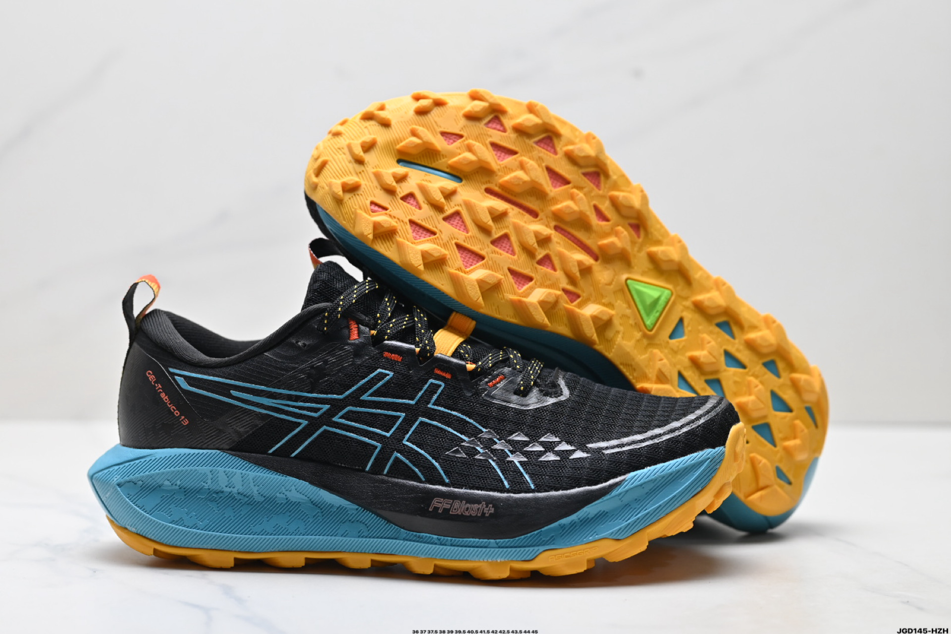 ASICS GEL-TRABUCO 13 亚瑟士 网面透气 耐磨 越野跑步鞋 1011B973-001