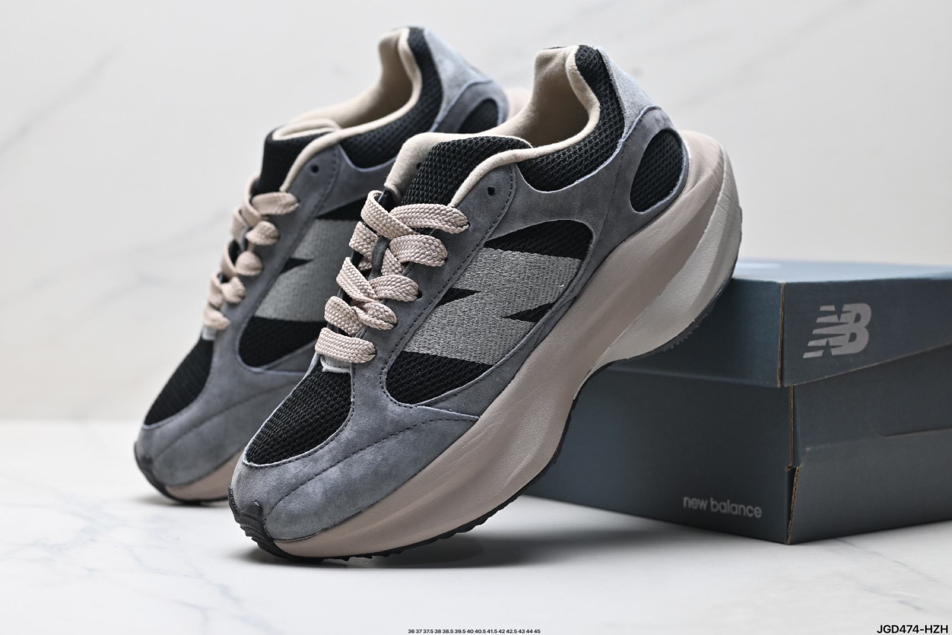 New Balance Wrpd Runner系列 舒适百搭 织物耐磨 低帮休闲城市通勤跑步鞋 UWRPDCCA