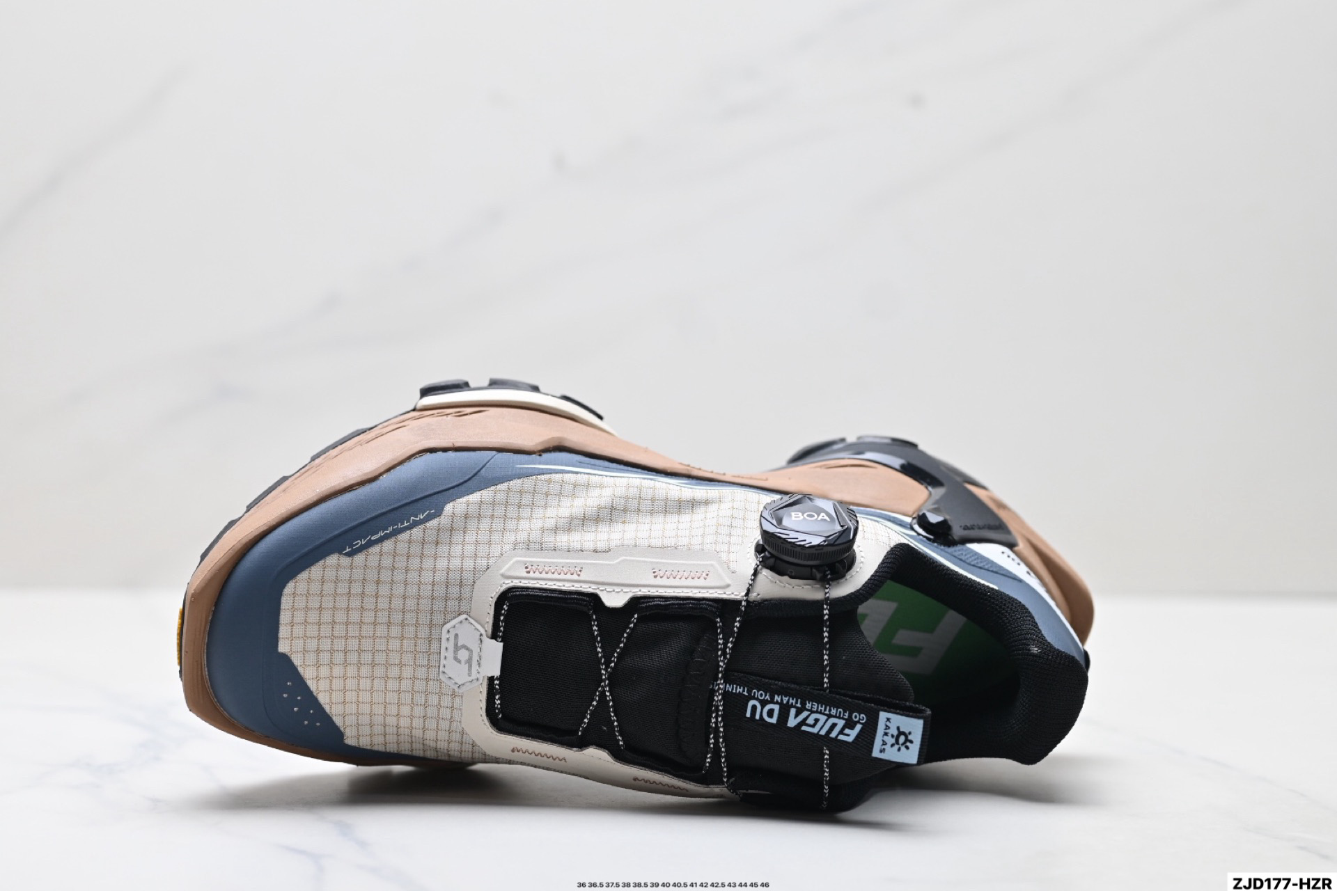 凯乐石 KAILFUGA DU BOA 大坡王轻越野徒步网布TPU减震防滑透气支撑回弹 低帮 超强抓地力登山鞋 KS2413107