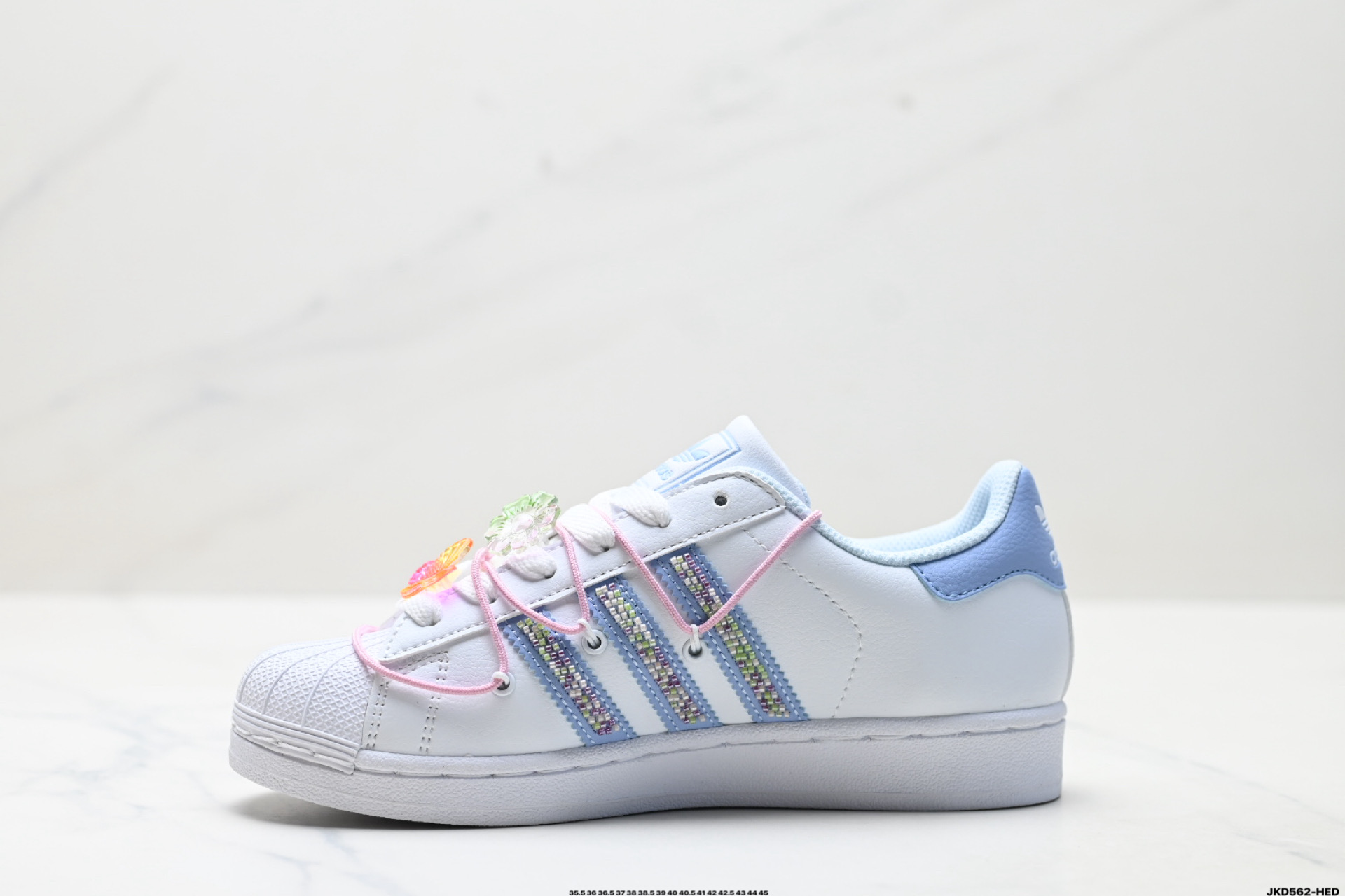 AdidOriginals Superstar贝壳头系列 阿迪达斯 三叶草低帮经典百搭休闲运动板鞋 JR1332