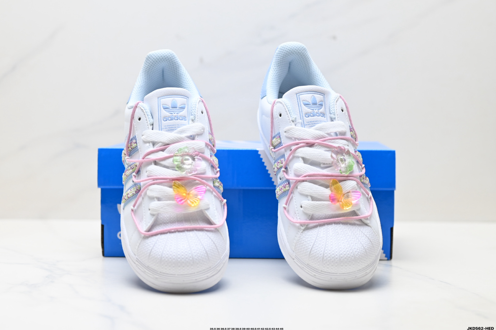 AdidOriginals Superstar贝壳头系列 阿迪达斯 三叶草低帮经典百搭休闲运动板鞋 JR1332