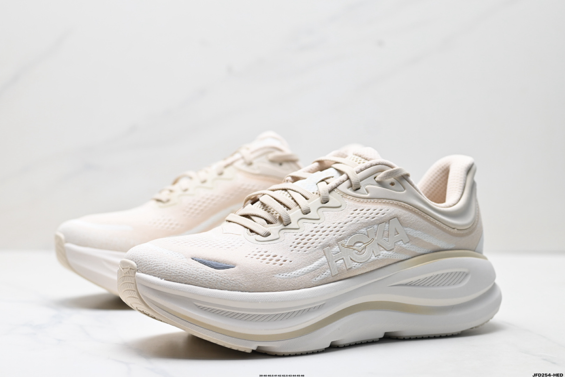 HOKA ONE ONE Bondi 9 复古舒适防滑耐磨 低帮 山地户外跑步鞋 1162011