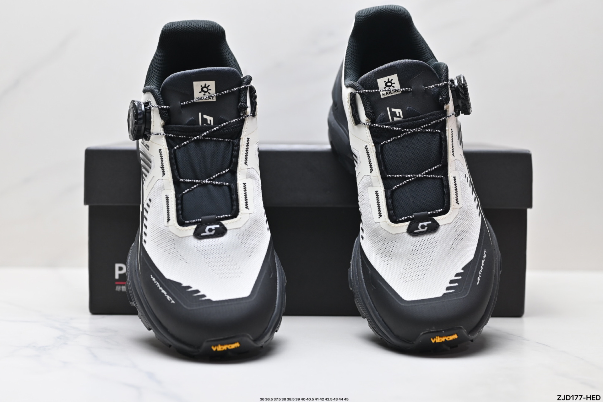 凯乐石 KAILFUGA EX3 BOA 厚底缓冲徒步跑山网布TPU减震防滑透气包裹性抗冲击轻便回弹 低帮 超强抓地力徒步跑步鞋 B KS251