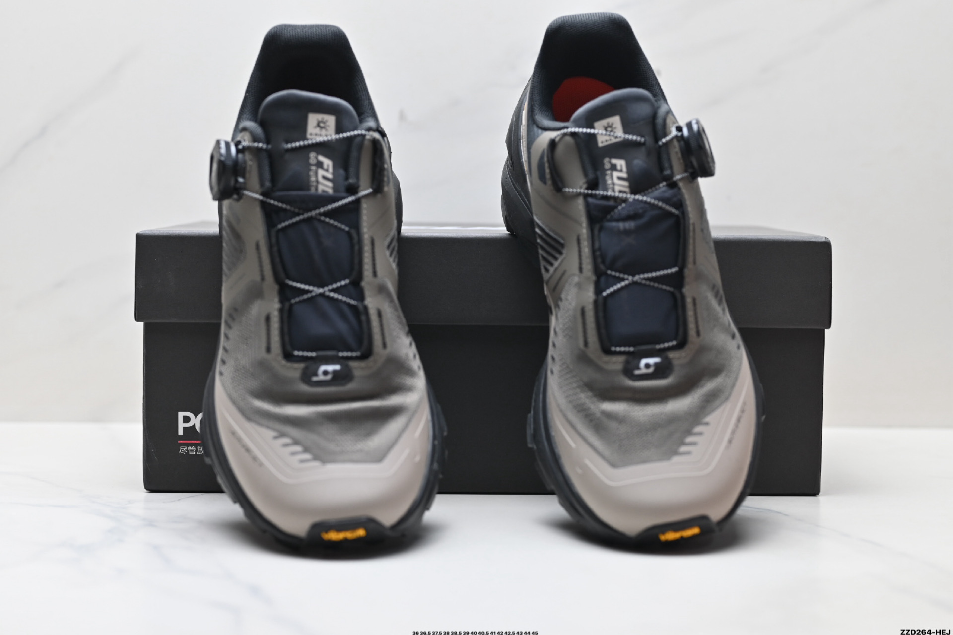 凯乐石 KAILFUGA EX3 BOA 厚底缓冲徒步跑山网布TPU减震防滑透气包裹性抗冲击轻便回弹 低帮 超强抓地力徒步跑步鞋  KS251