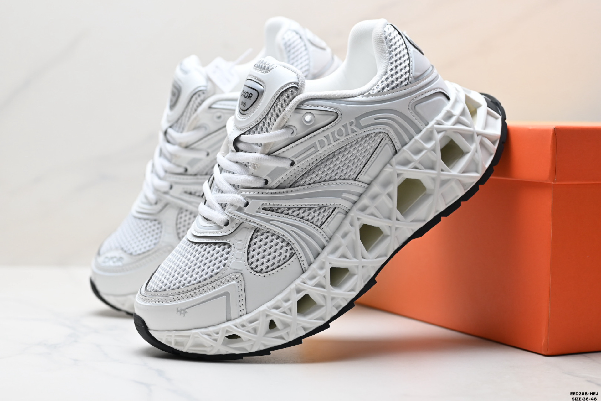 纯原DIOR迪奥 B35 圆头系带 低帮 生活休闲鞋