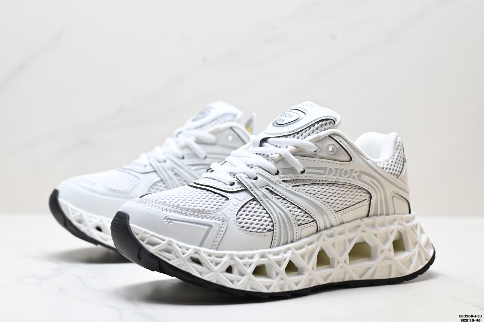 纯原DIOR迪奥 B35 圆头系带 低帮 生活休闲鞋