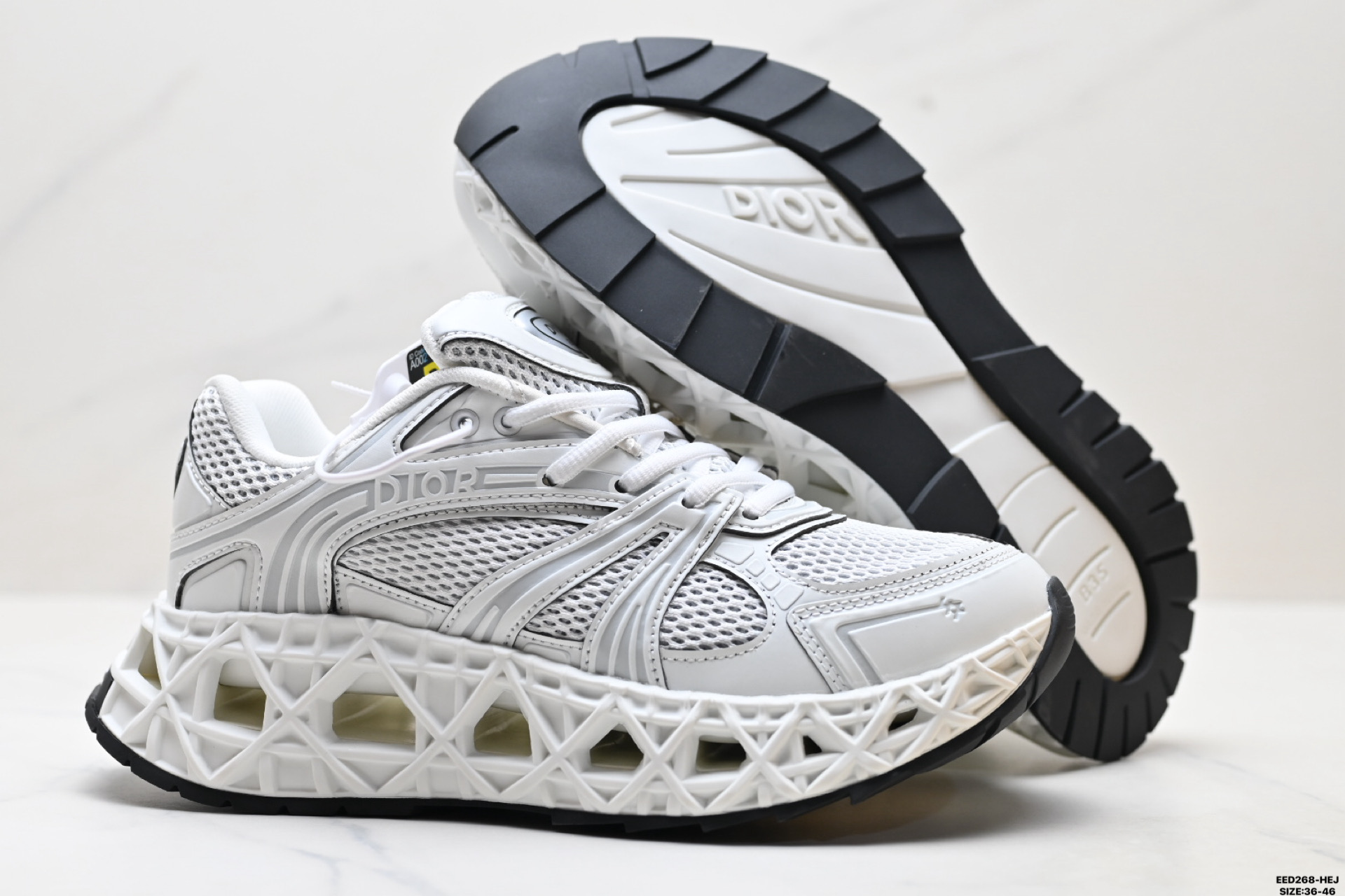 纯原DIOR迪奥 B35 圆头系带 低帮 生活休闲鞋