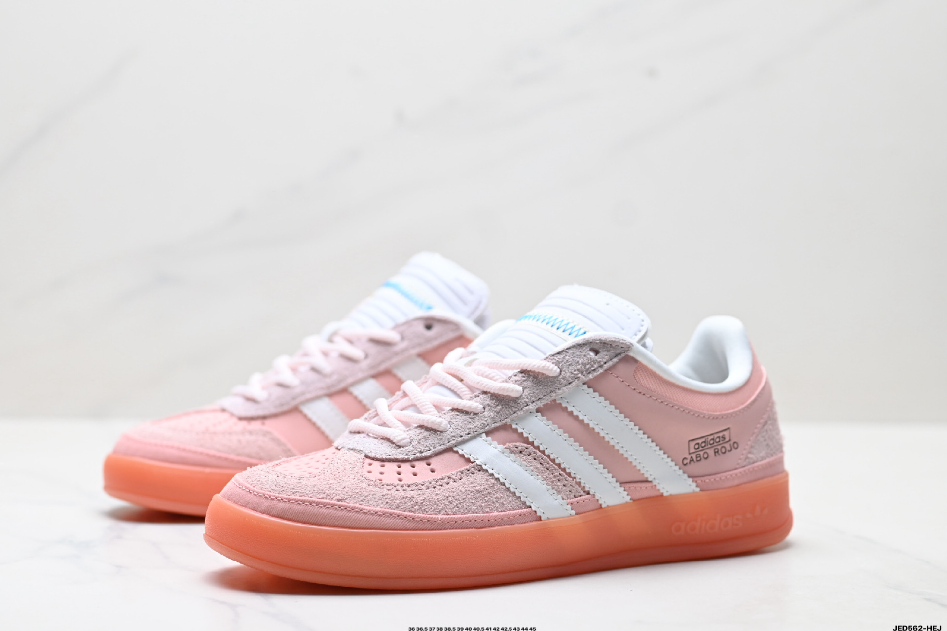 Bad Bunny x AdidOriginals Gazelle INdoor 三叶草休闲防滑耐磨低帮板鞋  JS5052-莆田鞋,莆田鞋货源,高仿鞋,高仿鞋货源,安福档口,莆田高仿鞋,莆田鞋批发,高仿鞋批发,莆田高仿运动鞋,高仿运动鞋,莆田运动鞋 Bad Bunny x AdidOriginals Gazelle INdoor 三叶草休闲防滑耐磨低帮板鞋  JS5052