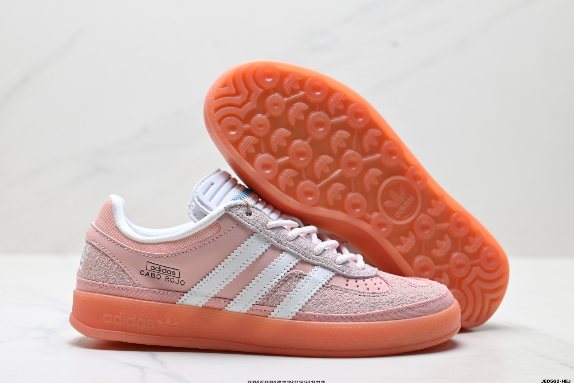 Bad Bunny x AdidOriginals Gazelle INdoor 三叶草休闲防滑耐磨低帮板鞋  JS5052-莆田鞋,莆田鞋货源,高仿鞋,高仿鞋货源,安福档口,莆田高仿鞋,莆田鞋批发,高仿鞋批发,莆田高仿运动鞋,高仿运动鞋,莆田运动鞋 Bad Bunny x AdidOriginals Gazelle INdoor 三叶草休闲防滑耐磨低帮板鞋  JS5052