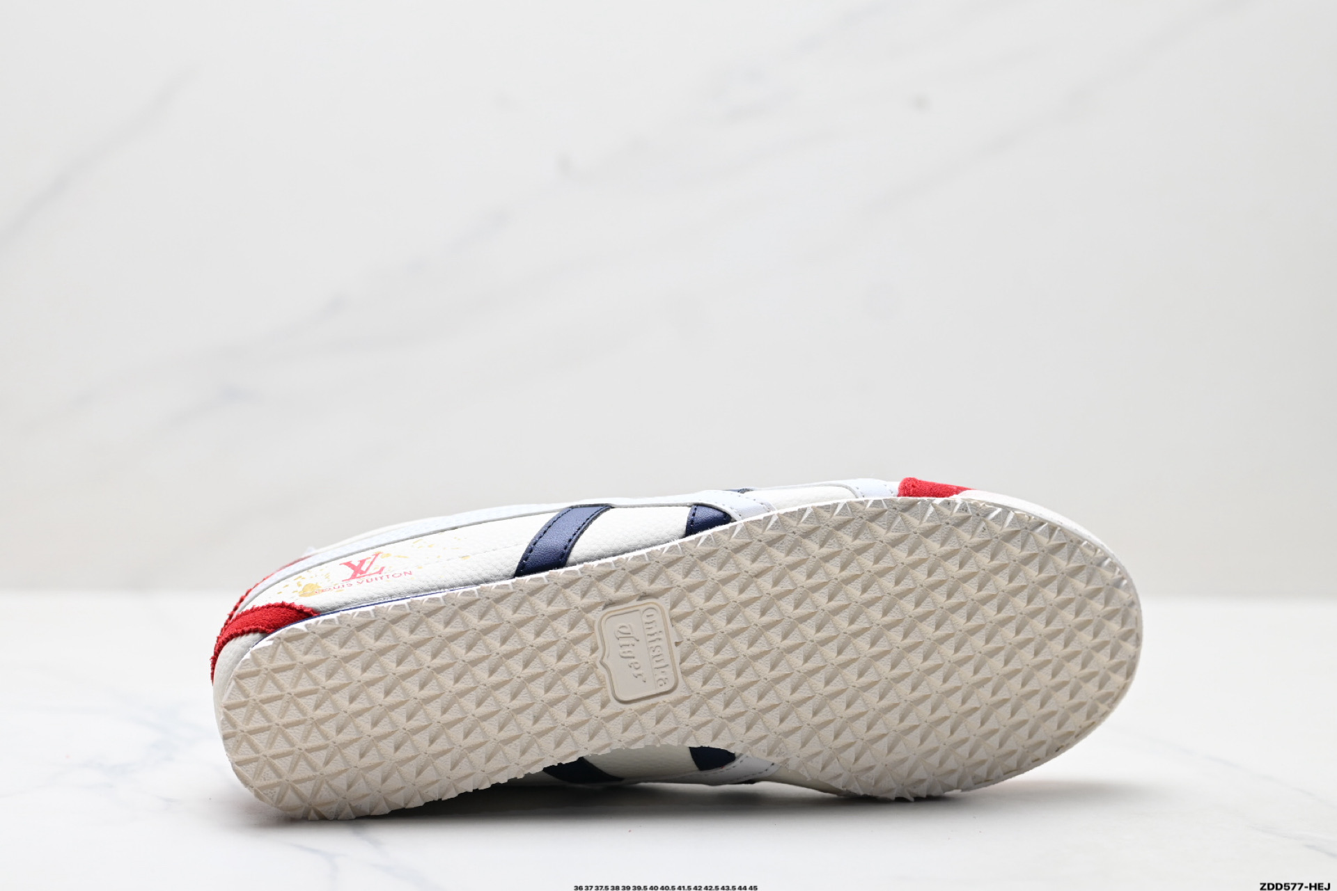 Onitsuka Tiger鬼塚虎 MEXICO 66 ‘DIY’定制球鞋系列 防滑耐磨透气轻便 低帮休闲鞋 DL408-138