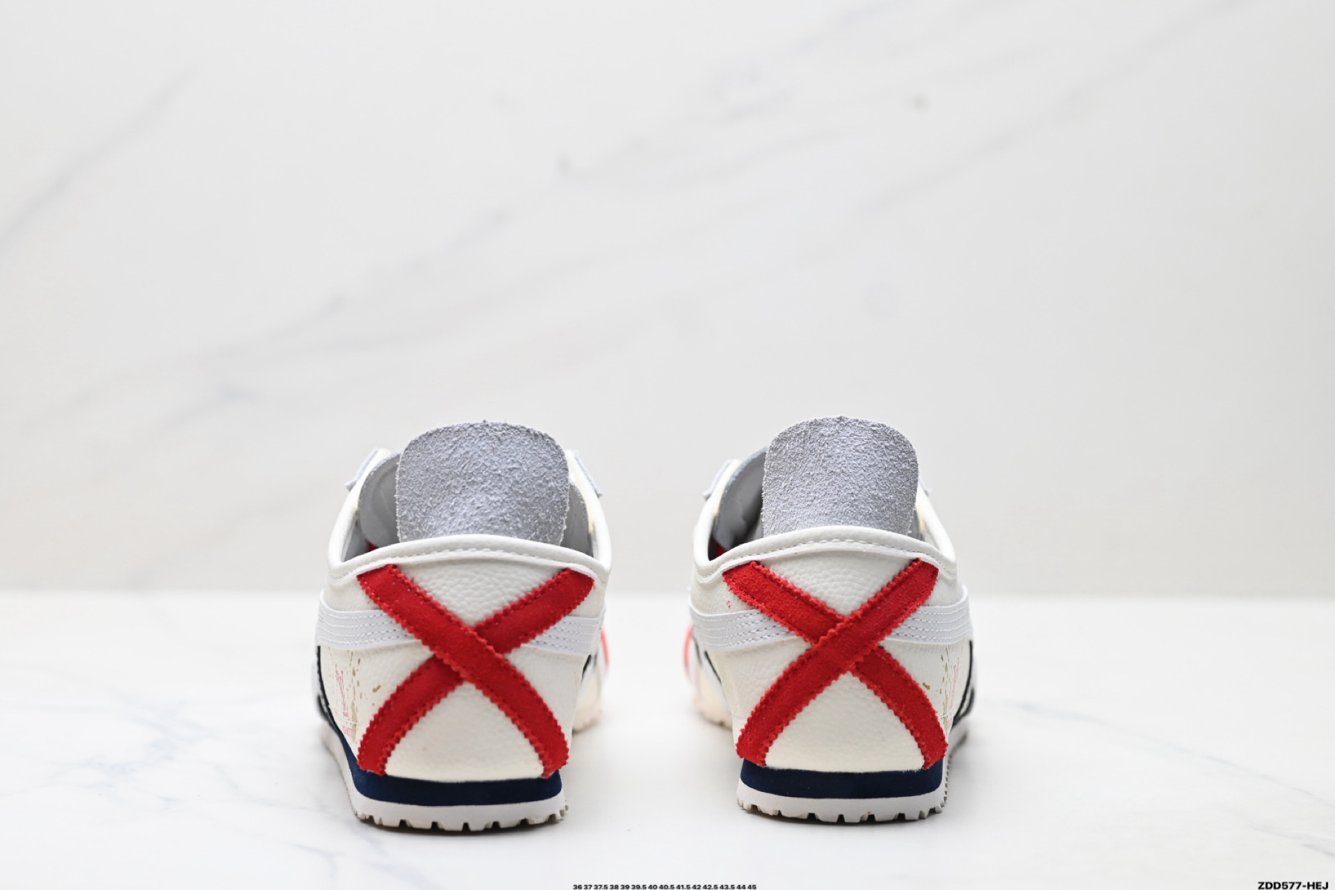 Onitsuka Tiger鬼塚虎 MEXICO 66 ‘DIY’定制球鞋系列 防滑耐磨透气轻便 低帮休闲鞋 DL408-138