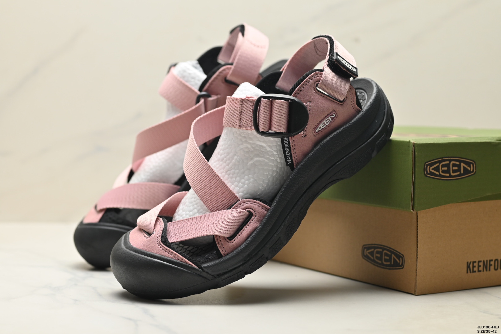 KEEN科恩 Zerraport 2 百搭舒适 户外一字扣式 休闲耐磨透气低帮溯溪鞋 1022499