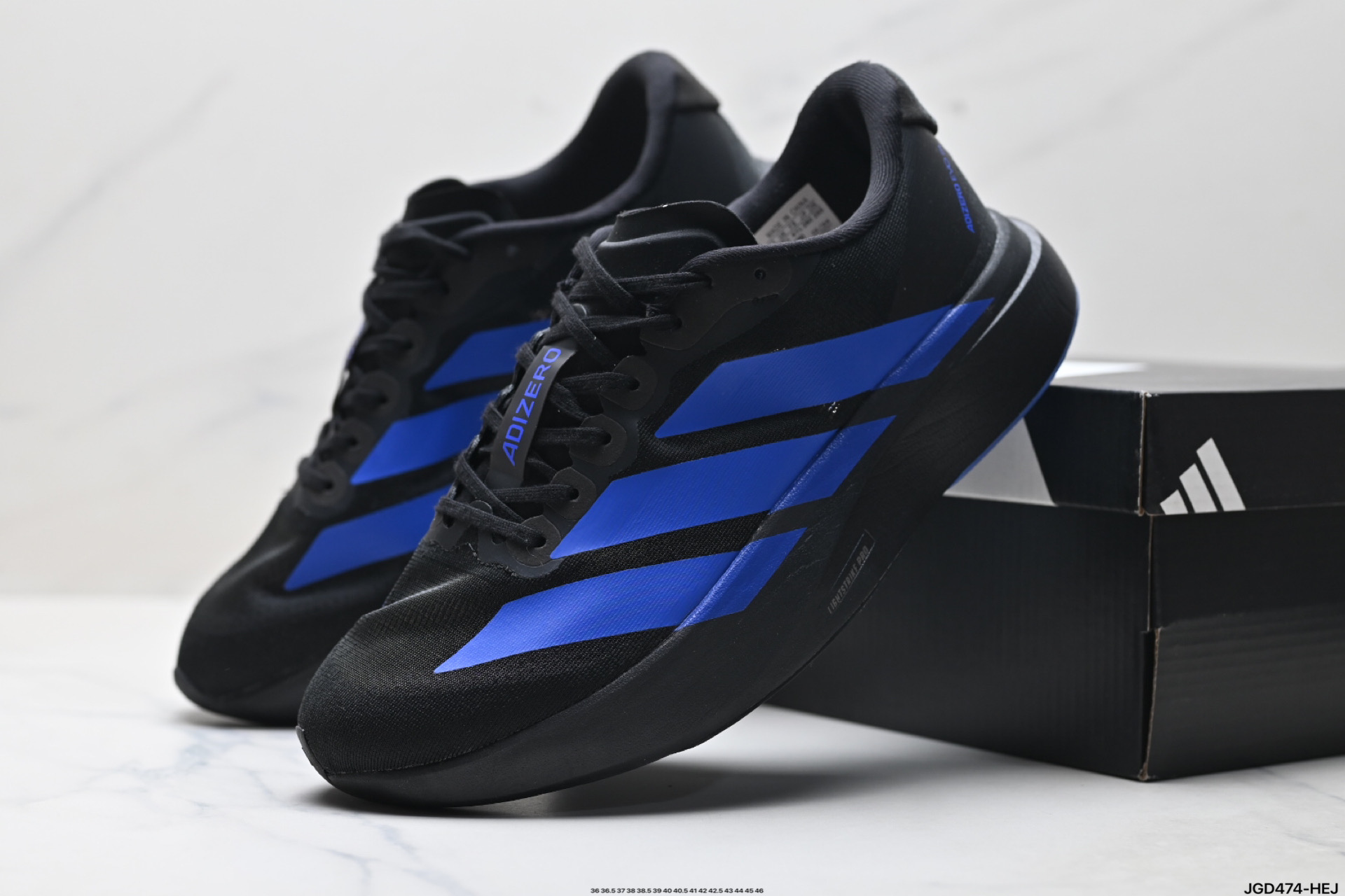 AdidAdizero Evo SL 阿迪达斯 舒适百搭防滑耐磨 低帮 休闲跑步鞋 JR5836