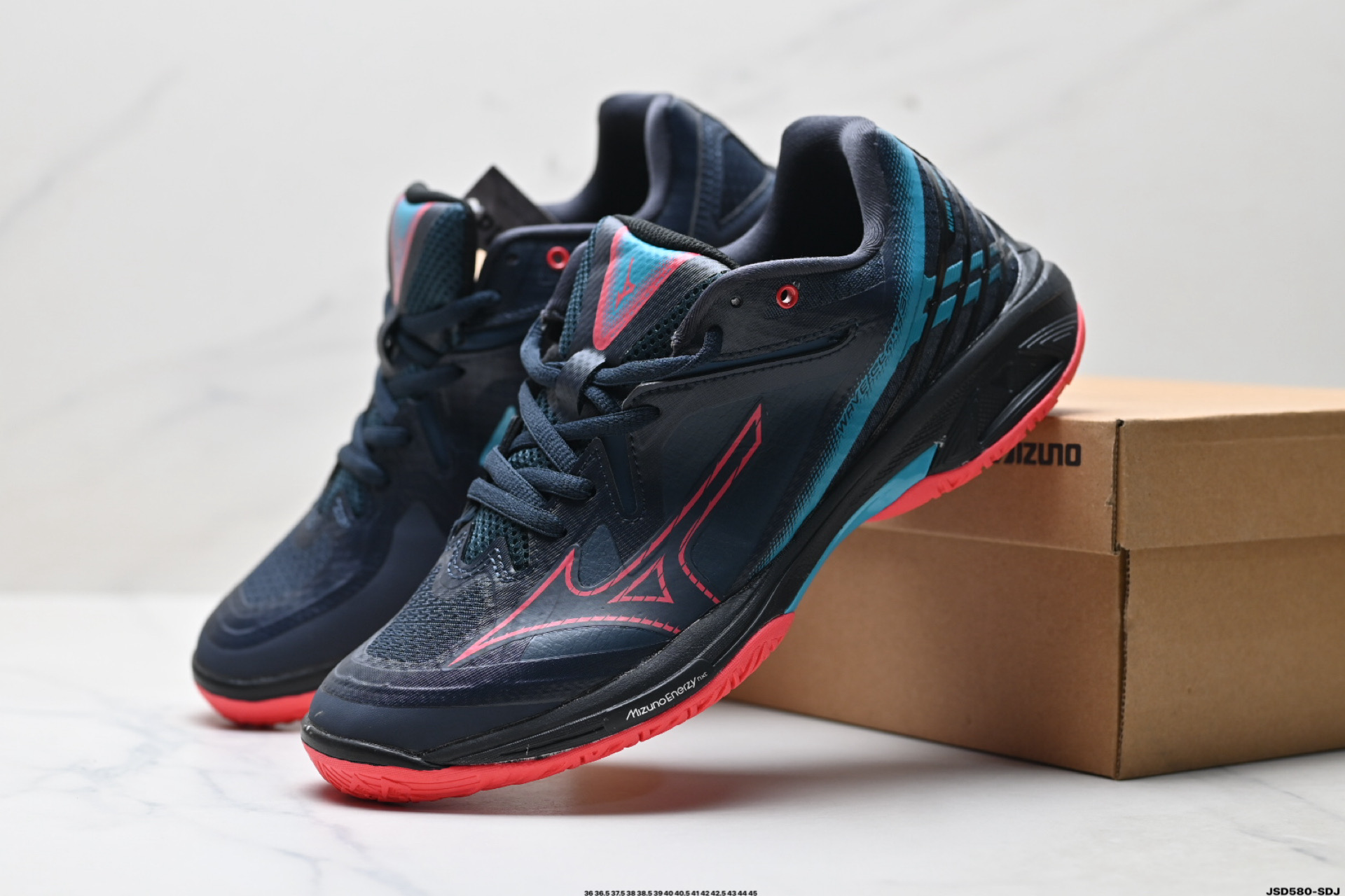 Mizuno美津浓 WAVE CLAW 3 舒适百搭 减震防滑耐磨 低帮羽毛球鞋 71GA24