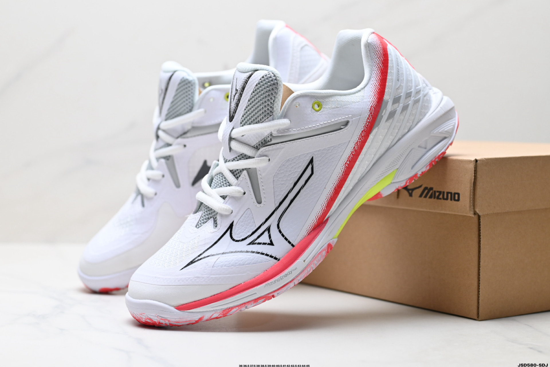 Mizuno美津浓 WAVE CLAW 3 舒适百搭 减震防滑耐磨 低帮羽毛球鞋 71GA24