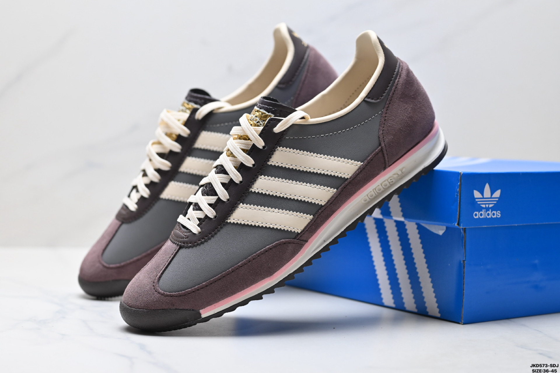 AdidSL 72 OG 阿迪达斯 三叶草复古休闲跑步鞋休闲运动鞋 IF1937