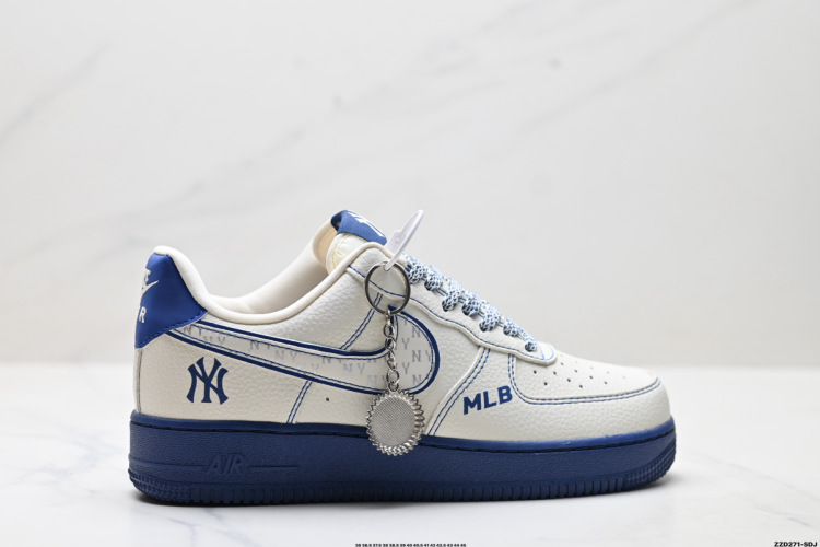Nike Air Force 1 '07 Louis Vuitton Yankees Edition Sneakers 1 Nike Air Force 1 ’07 Louis Vuitton Yankees Edition Sneakers
