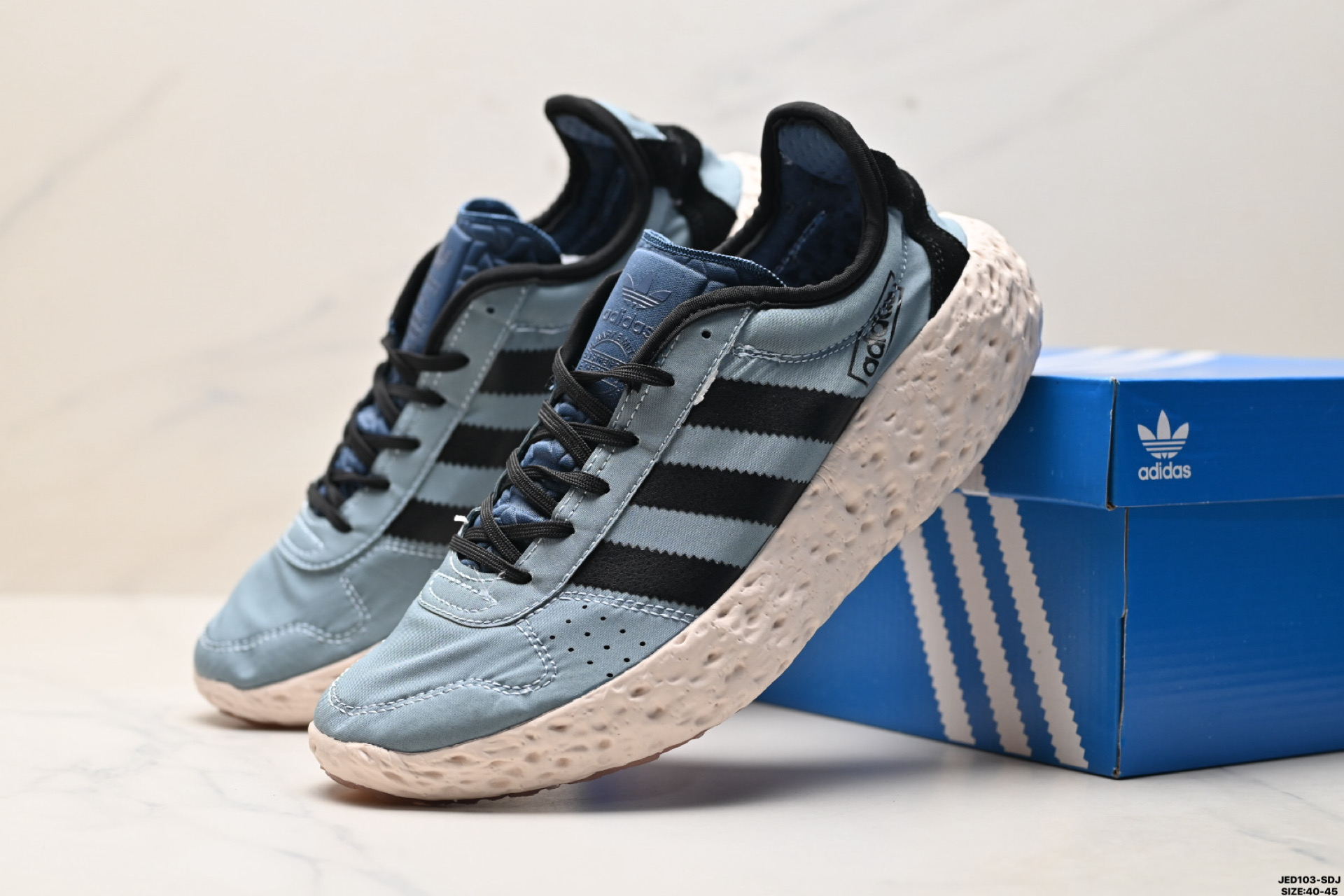 AdidOriginals Zponge 阿迪达斯 舒适百搭耐磨减震包裹性 低帮休闲城市通勤跑步鞋 IH0977