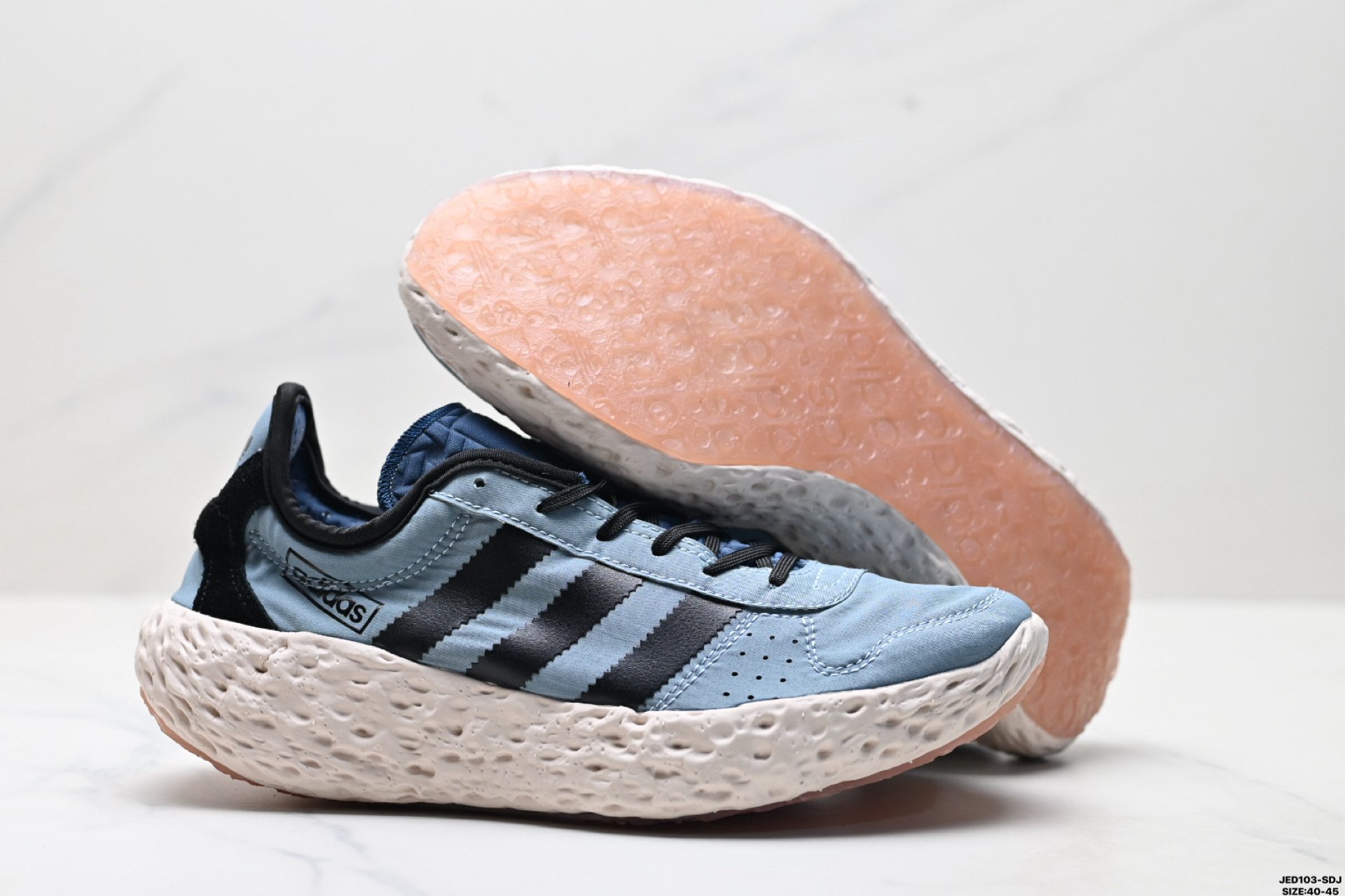 AdidOriginals Zponge 阿迪达斯 舒适百搭耐磨减震包裹性 低帮休闲城市通勤跑步鞋 IH0977