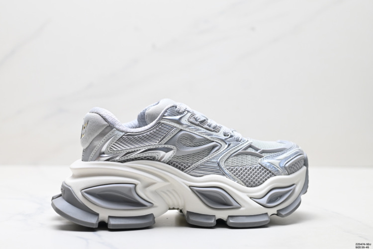 Zapatillas Deportivas OGR Retro Cómodas y Transpirables con Diseño Mecánico 3D 1 Zapatillas Deportivas OGR Retro Cómodas y Transpirables con Diseño Mecánico 3D
